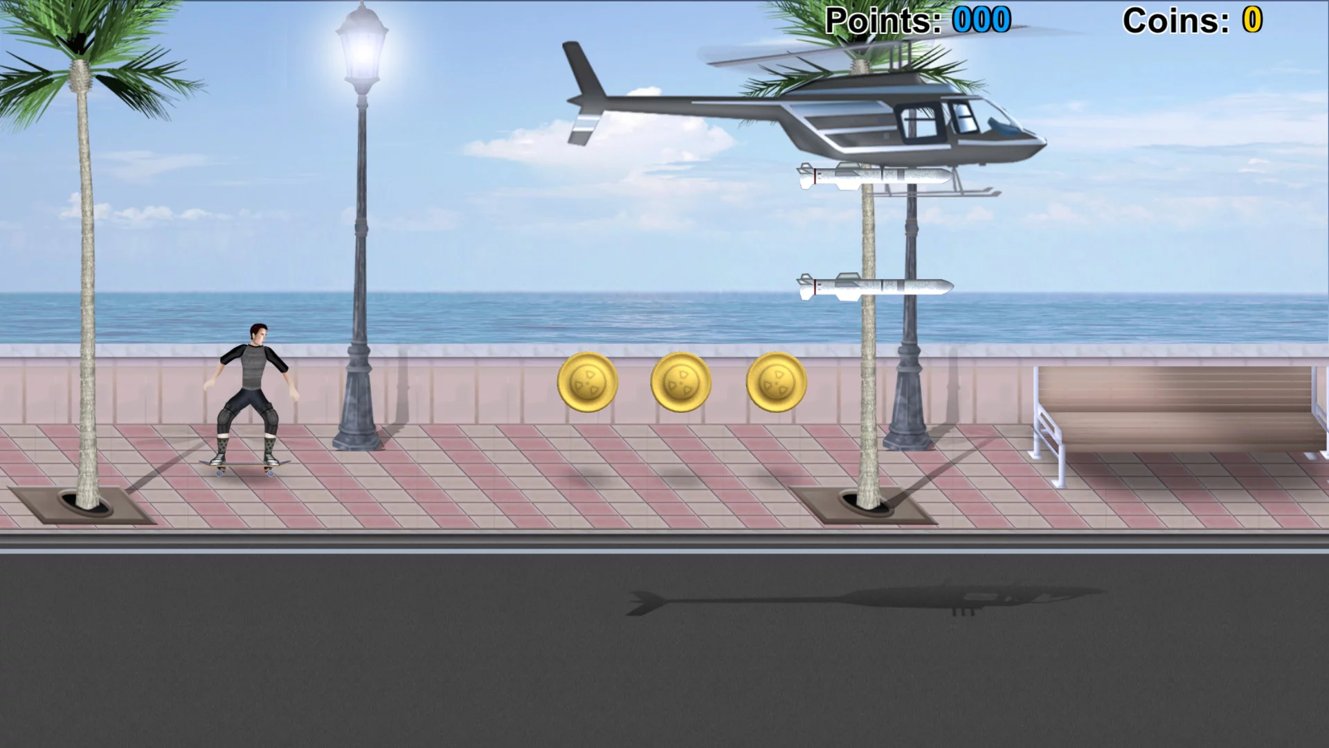 Изображение игры: Skateboarding pro