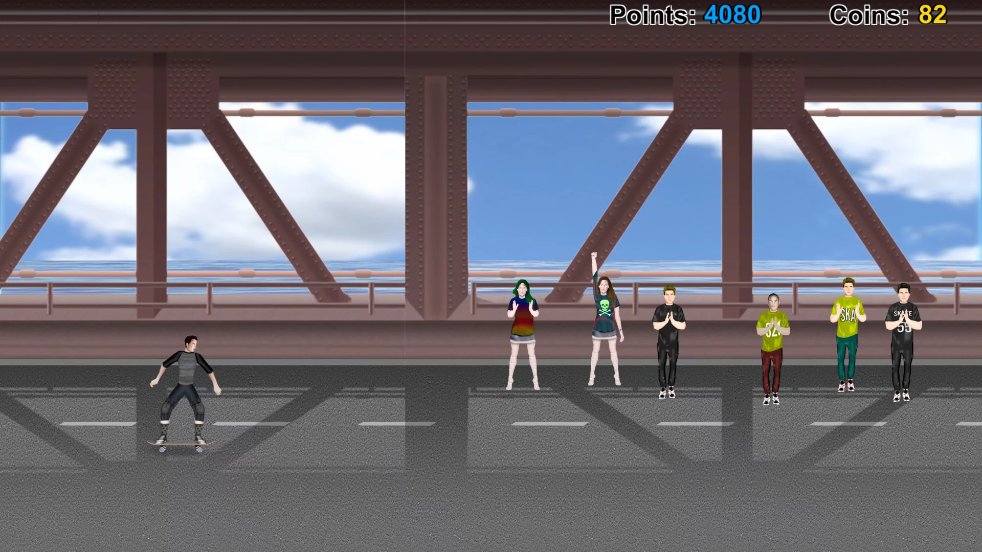 Изображение игры: Skateboarding pro