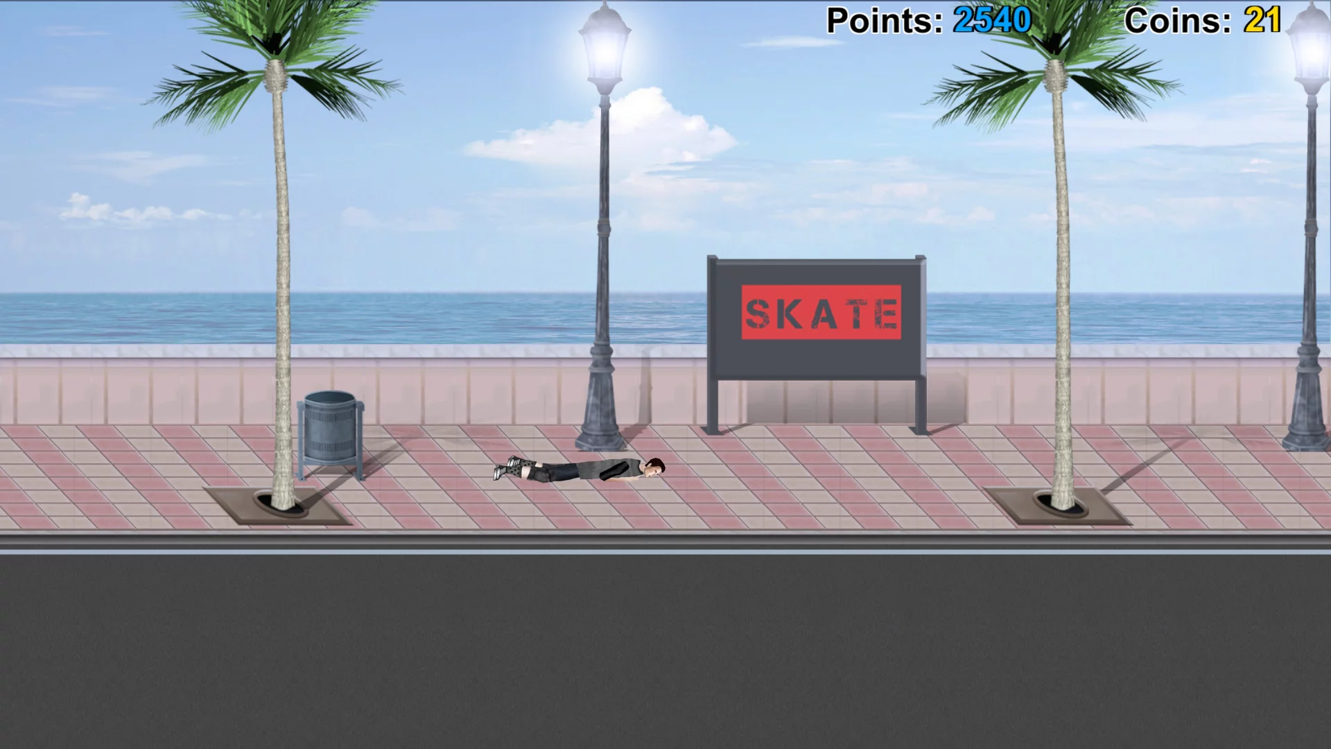 Изображение игры: Skateboarding pro