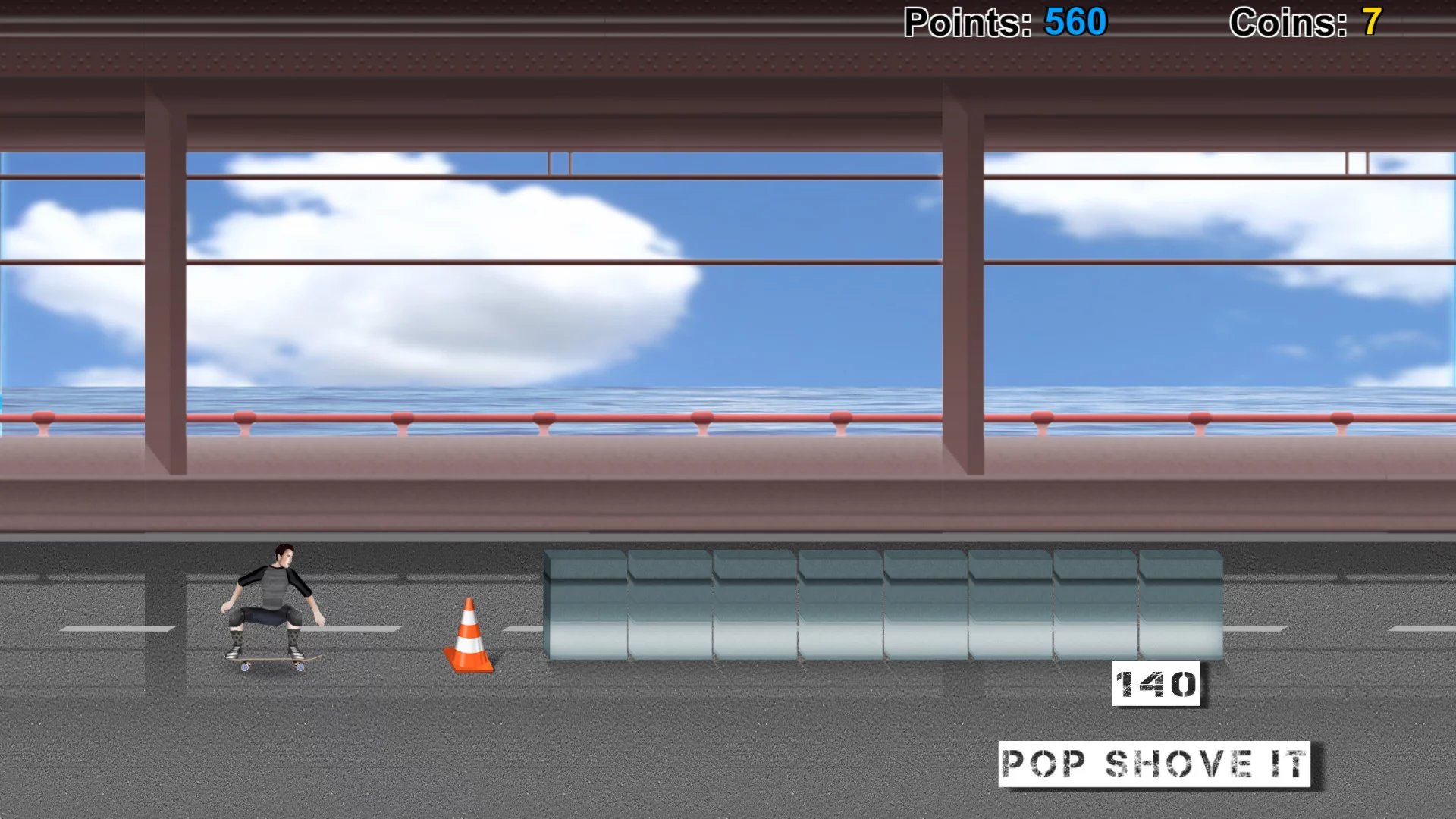 Изображение игры: Skateboarding pro