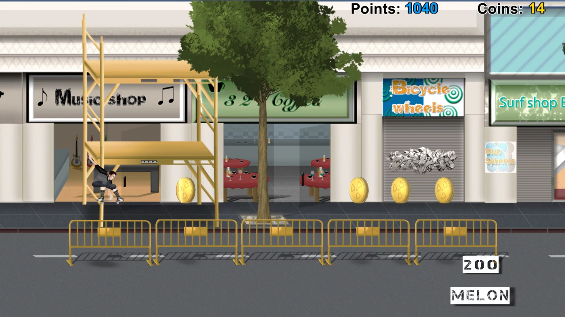 Изображение игры: Skateboarding pro