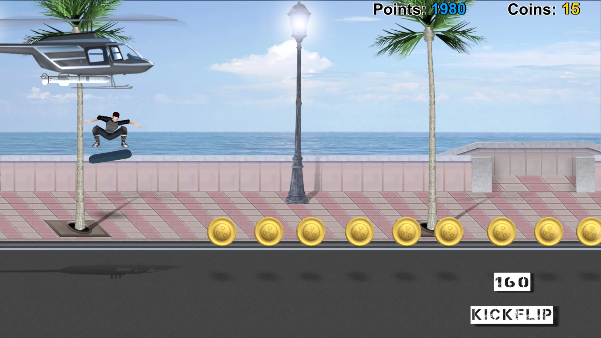 Изображение игры: Skateboarding pro