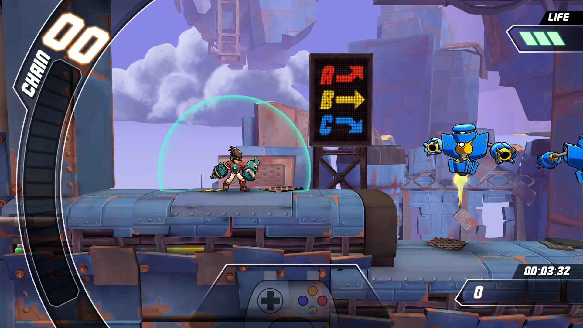 Изображение игры: Skybolt Zack