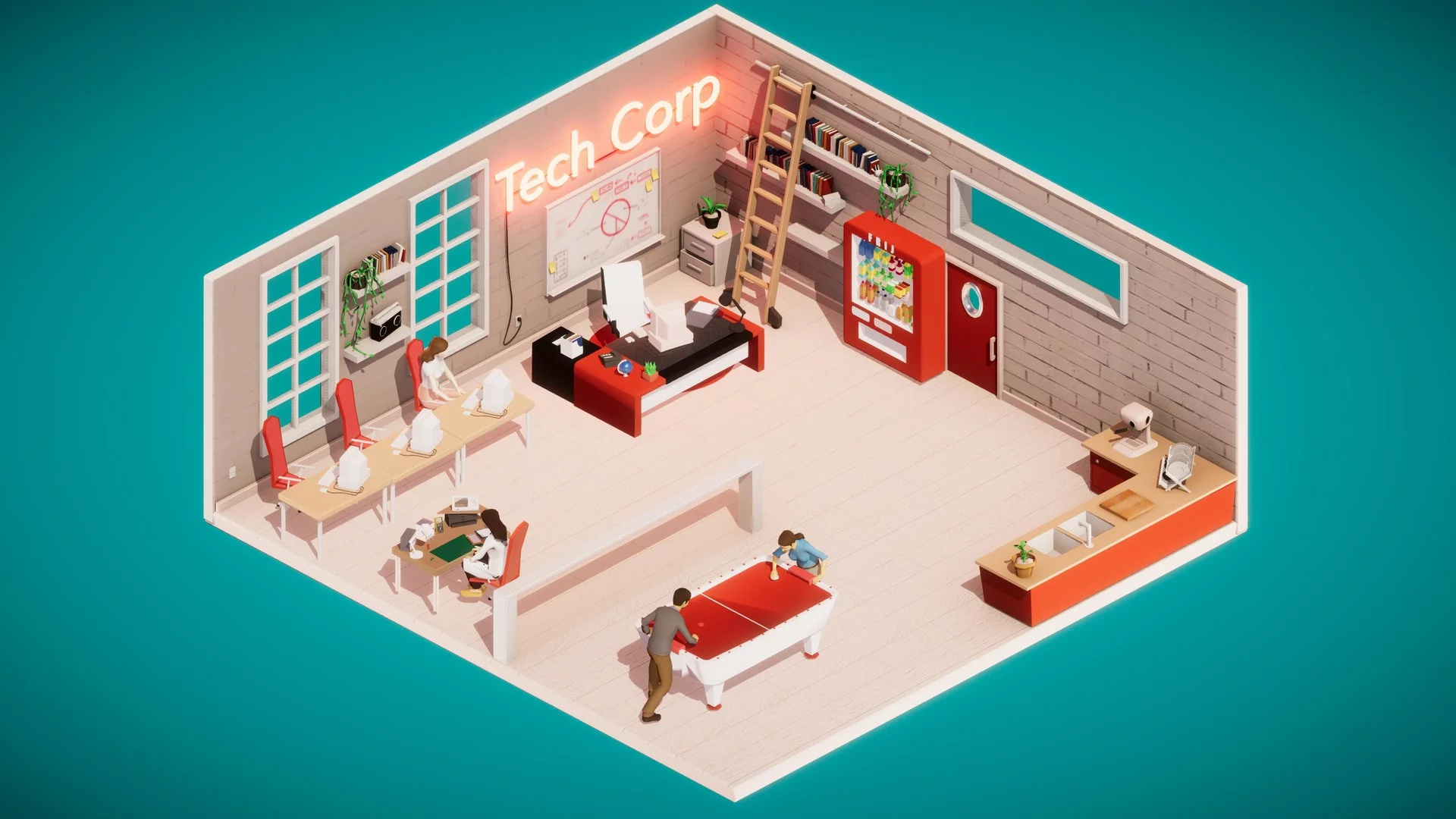 Изображение игры: Tech Corp.