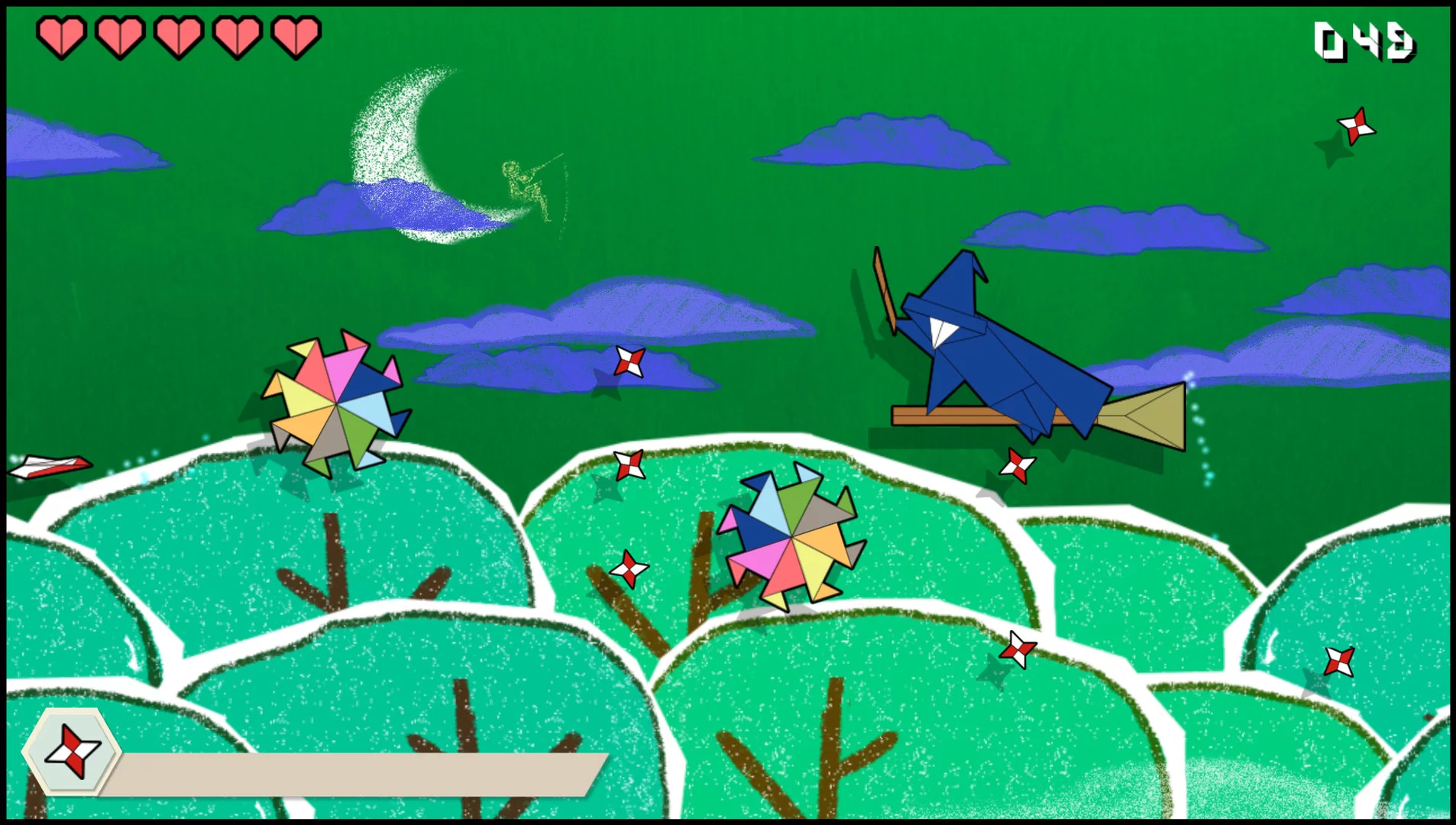 Изображение игры: Origami Flight