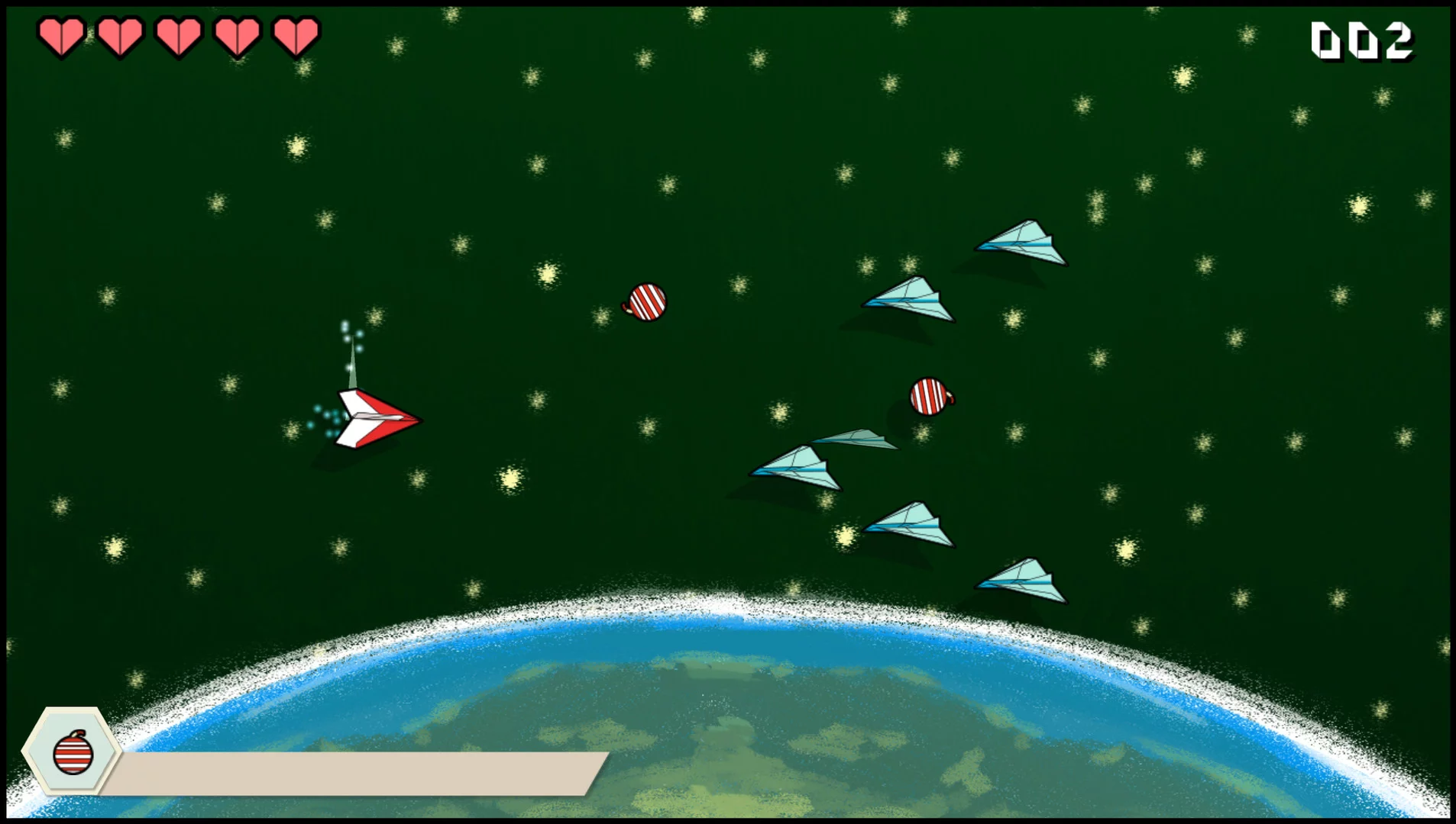 Изображение игры: Origami Flight