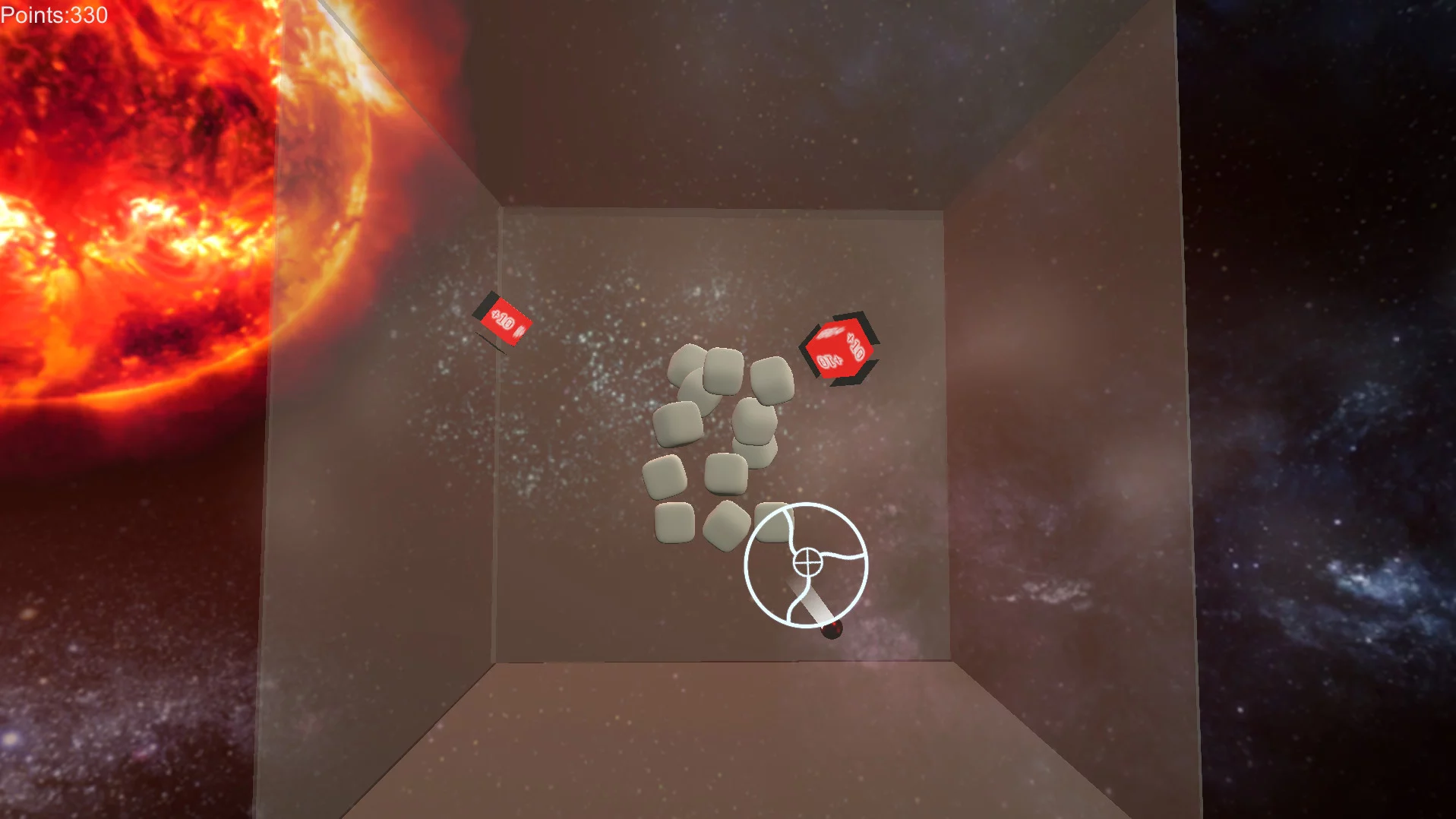 Изображение игры: SpaceBall in Cube