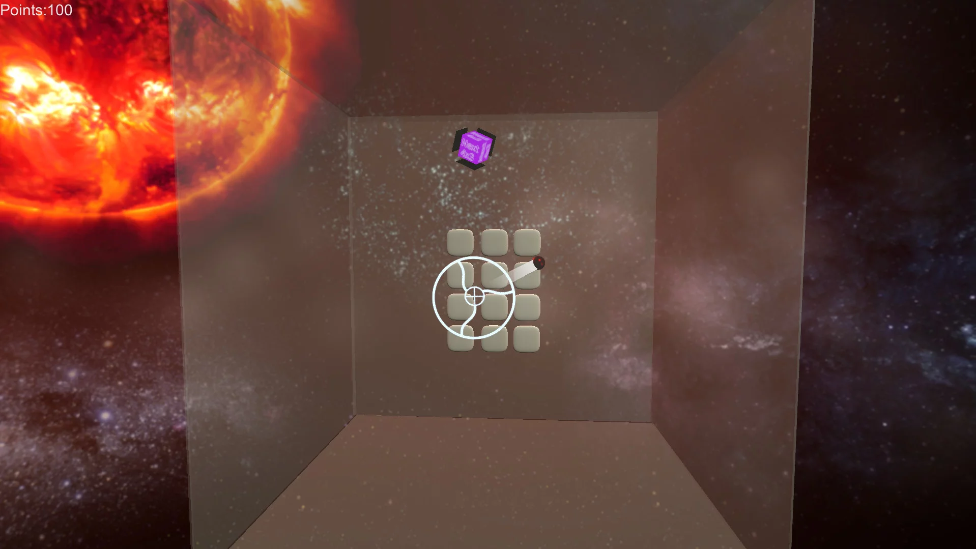 Изображение игры: SpaceBall in Cube