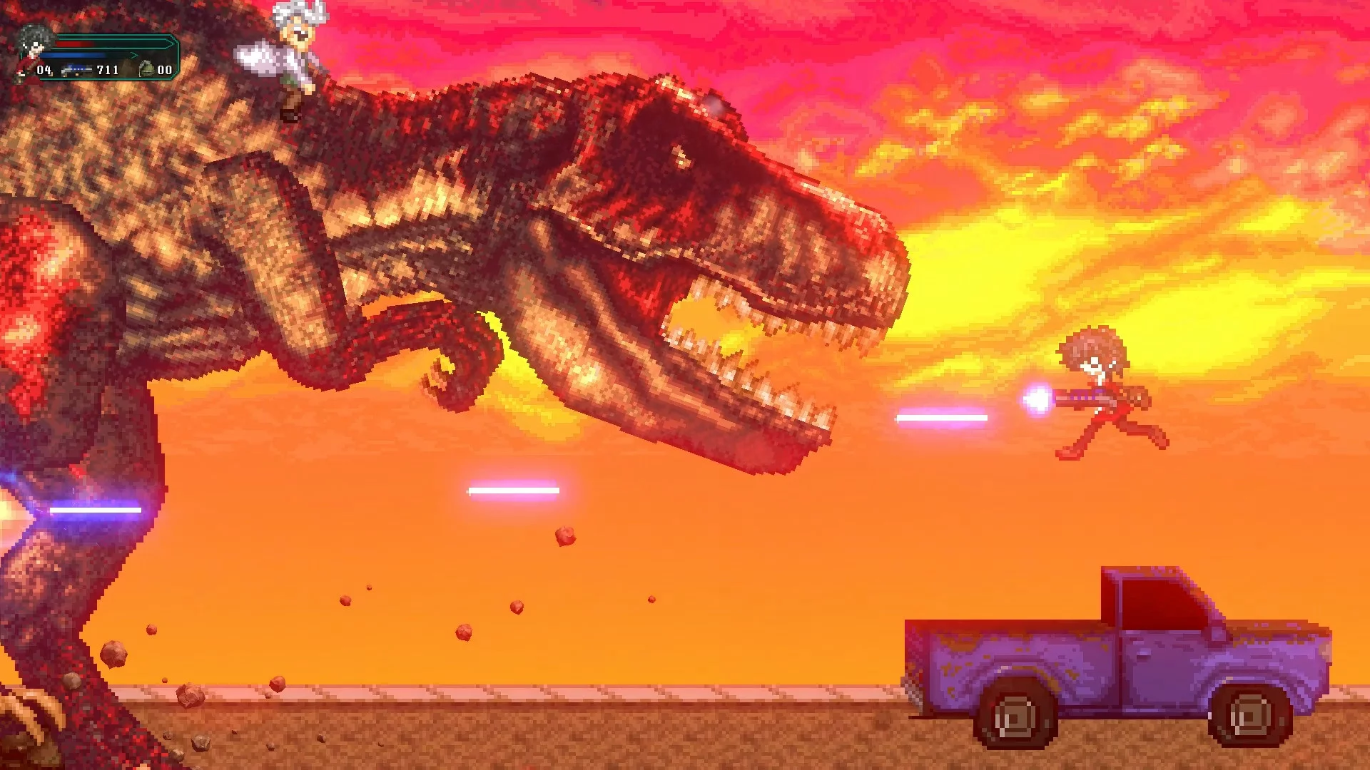 Изображение игры: Time Traveling Raptors