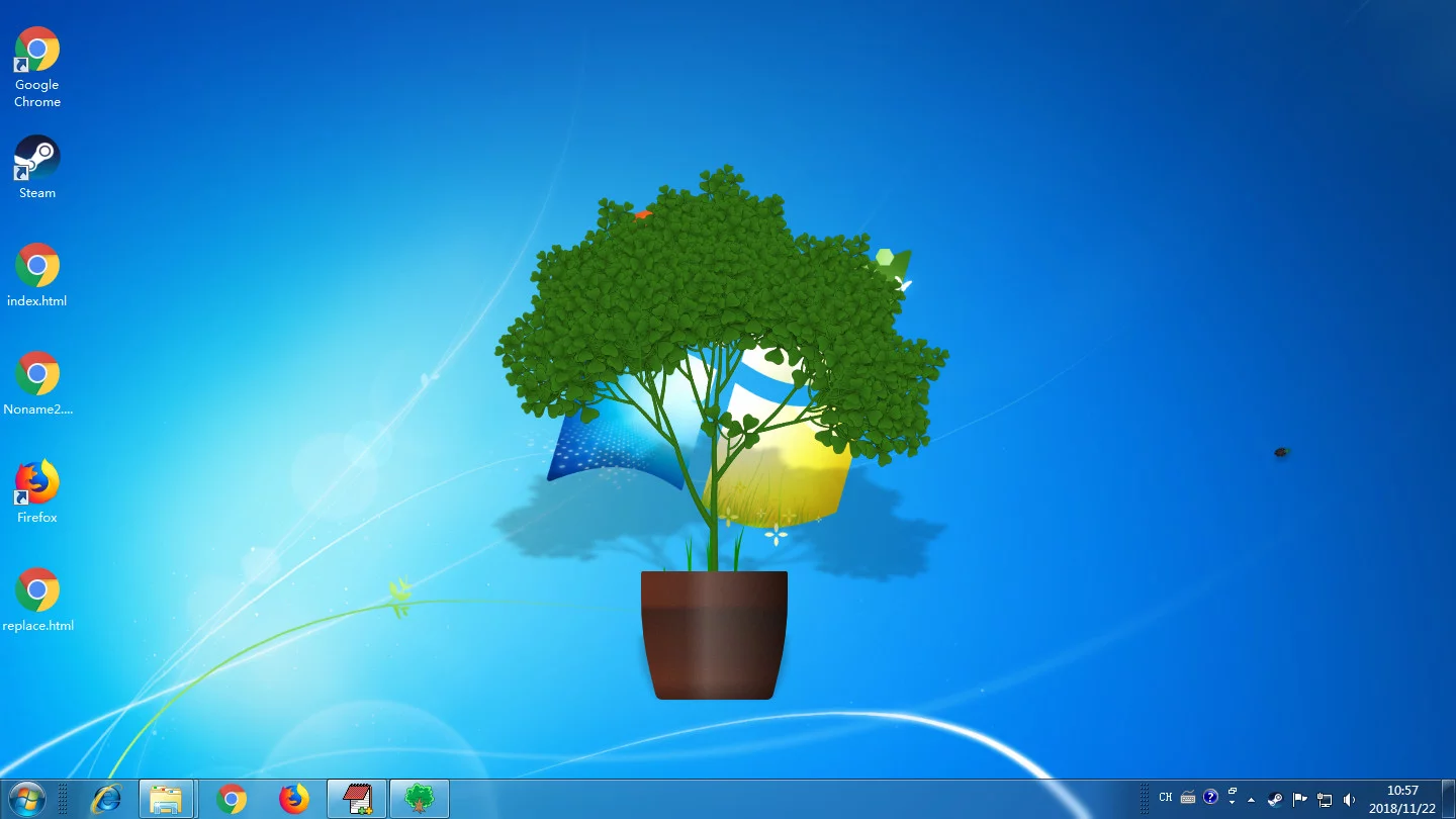 Изображение игры: Desktop Tree