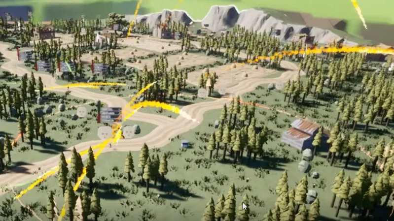 Изображение игры: Battle royale simulator