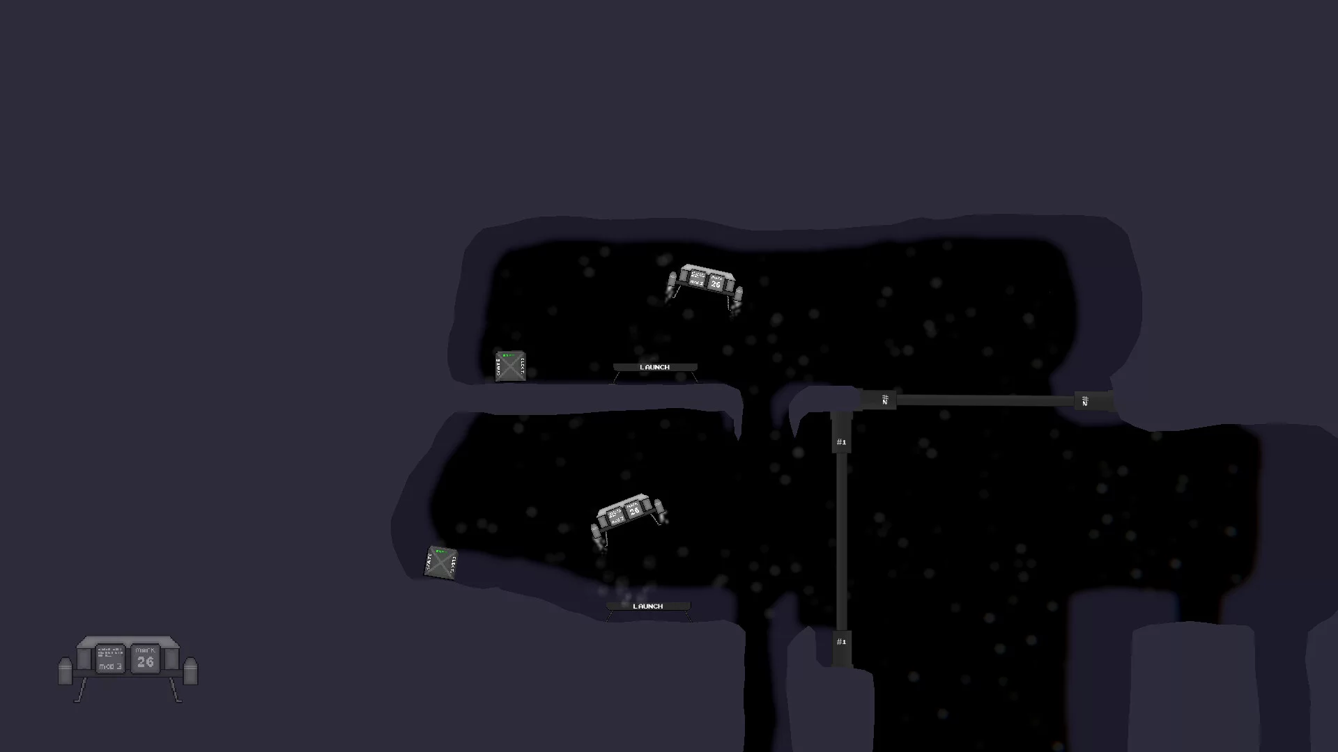 Изображение игры: Galactic Lander