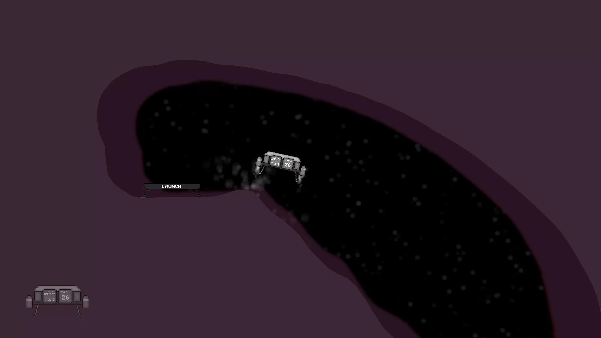 Изображение игры: Galactic Lander