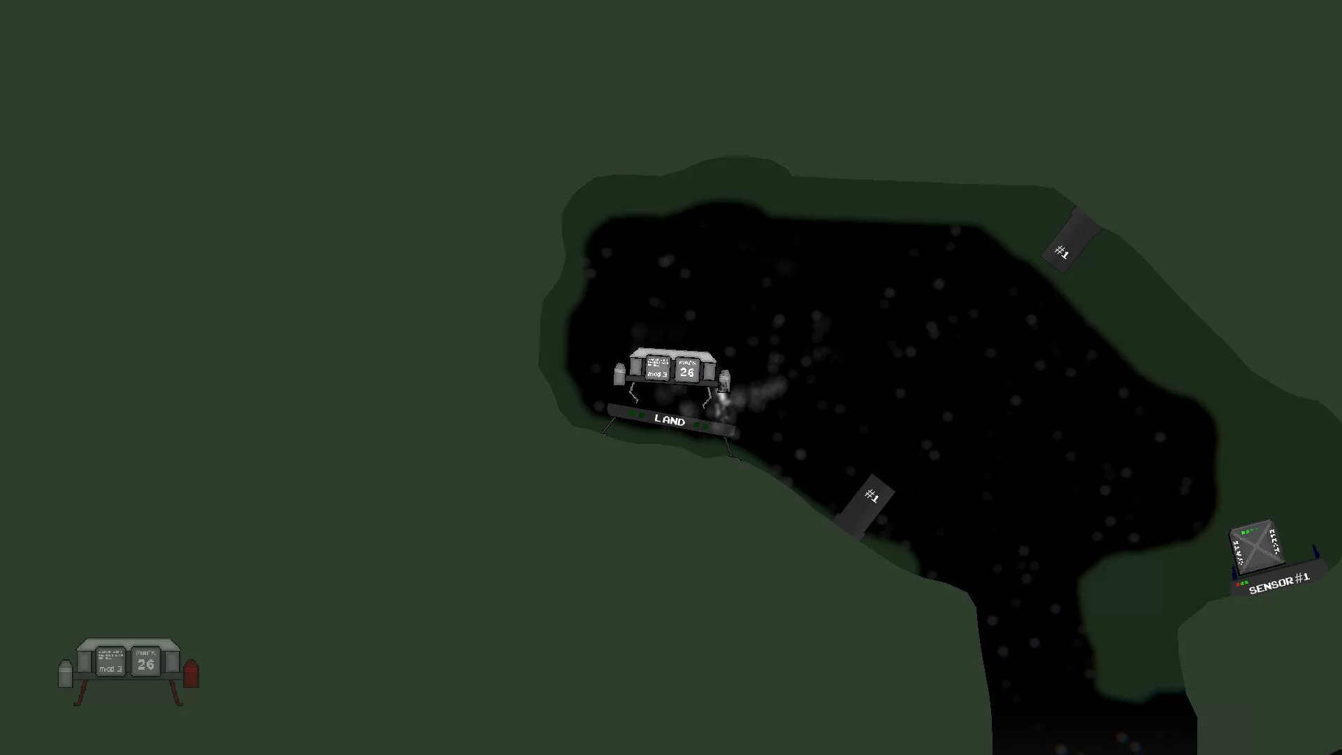 Изображение игры: Galactic Lander