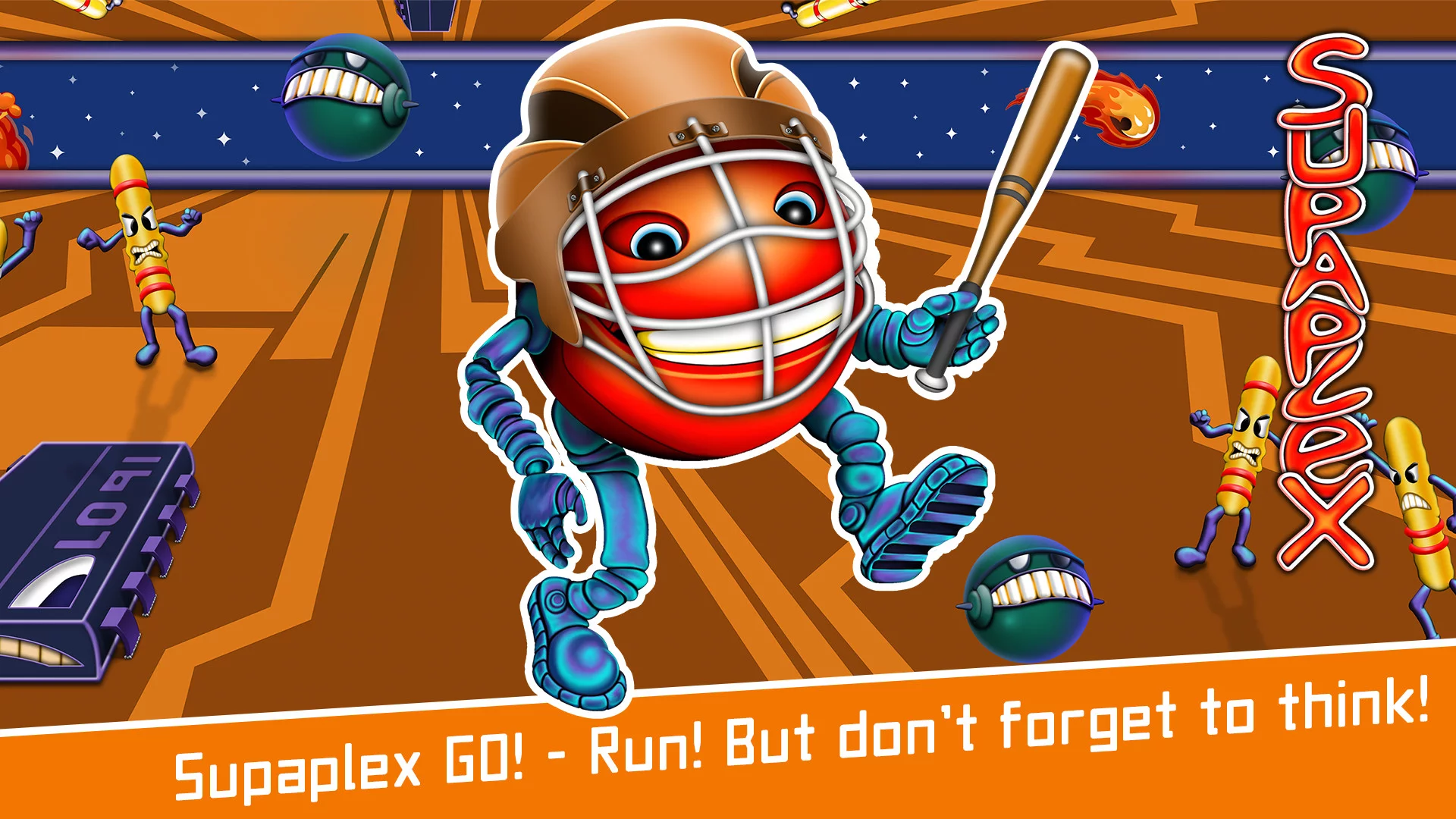 Изображение игры: Supaplex GO!
