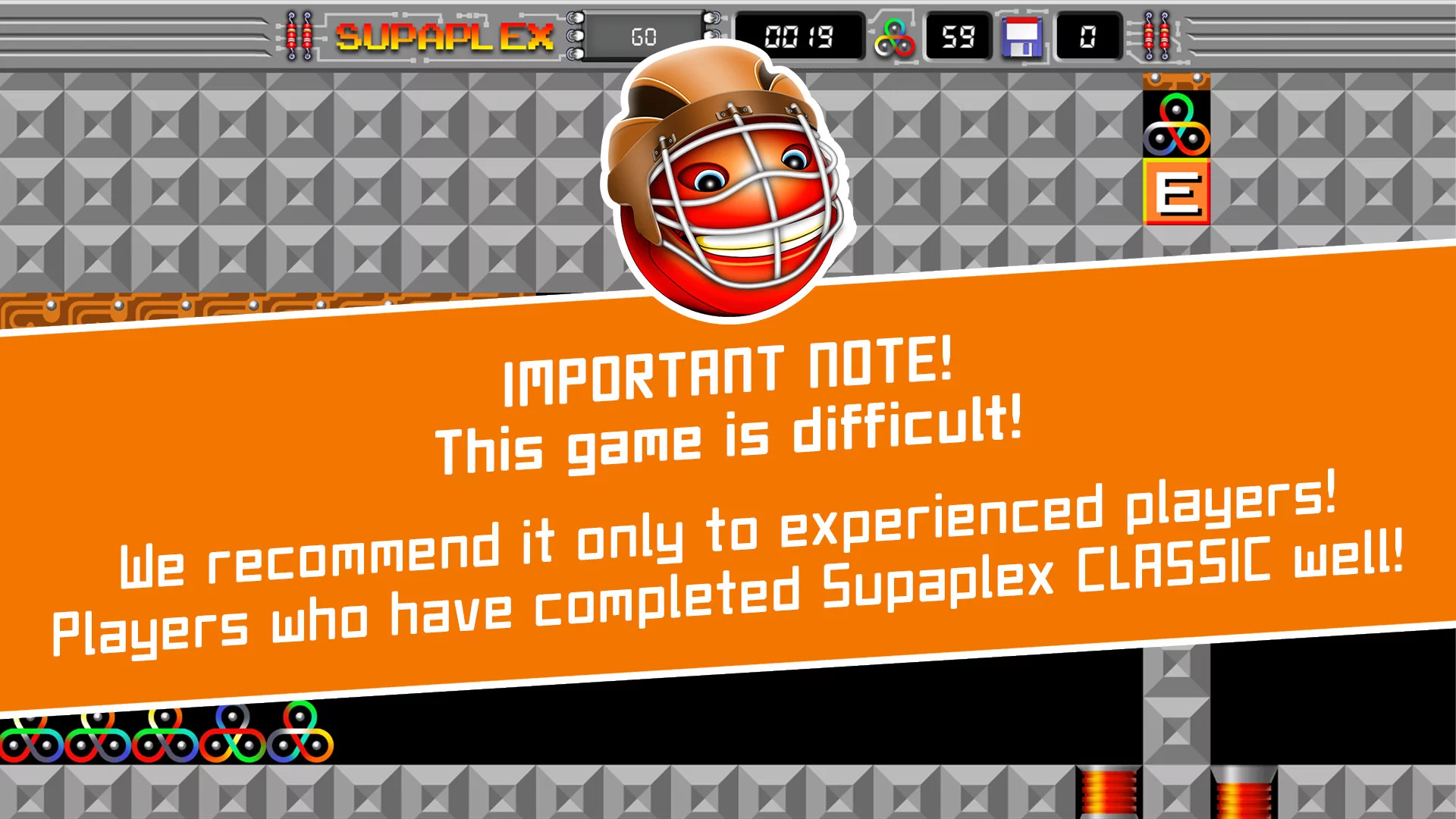 Изображение игры: Supaplex GO!