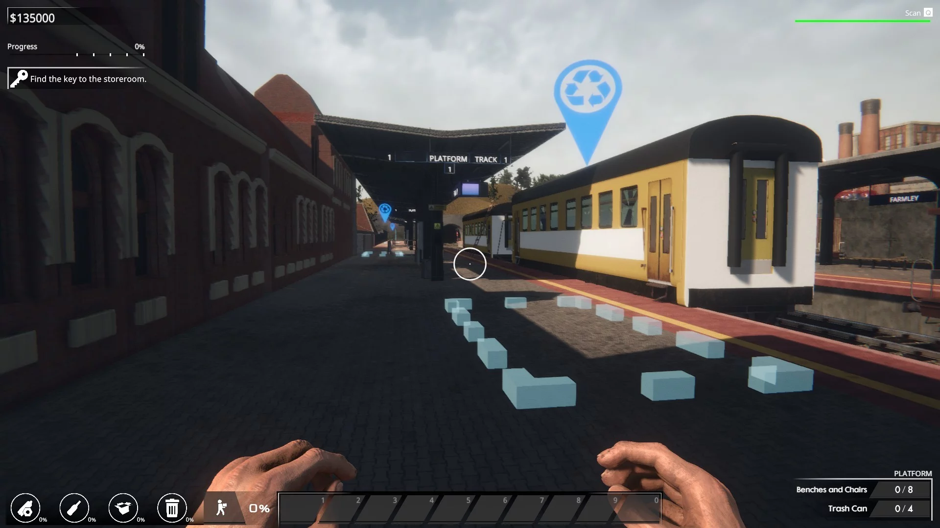 Изображение игры: Train Station Renovation