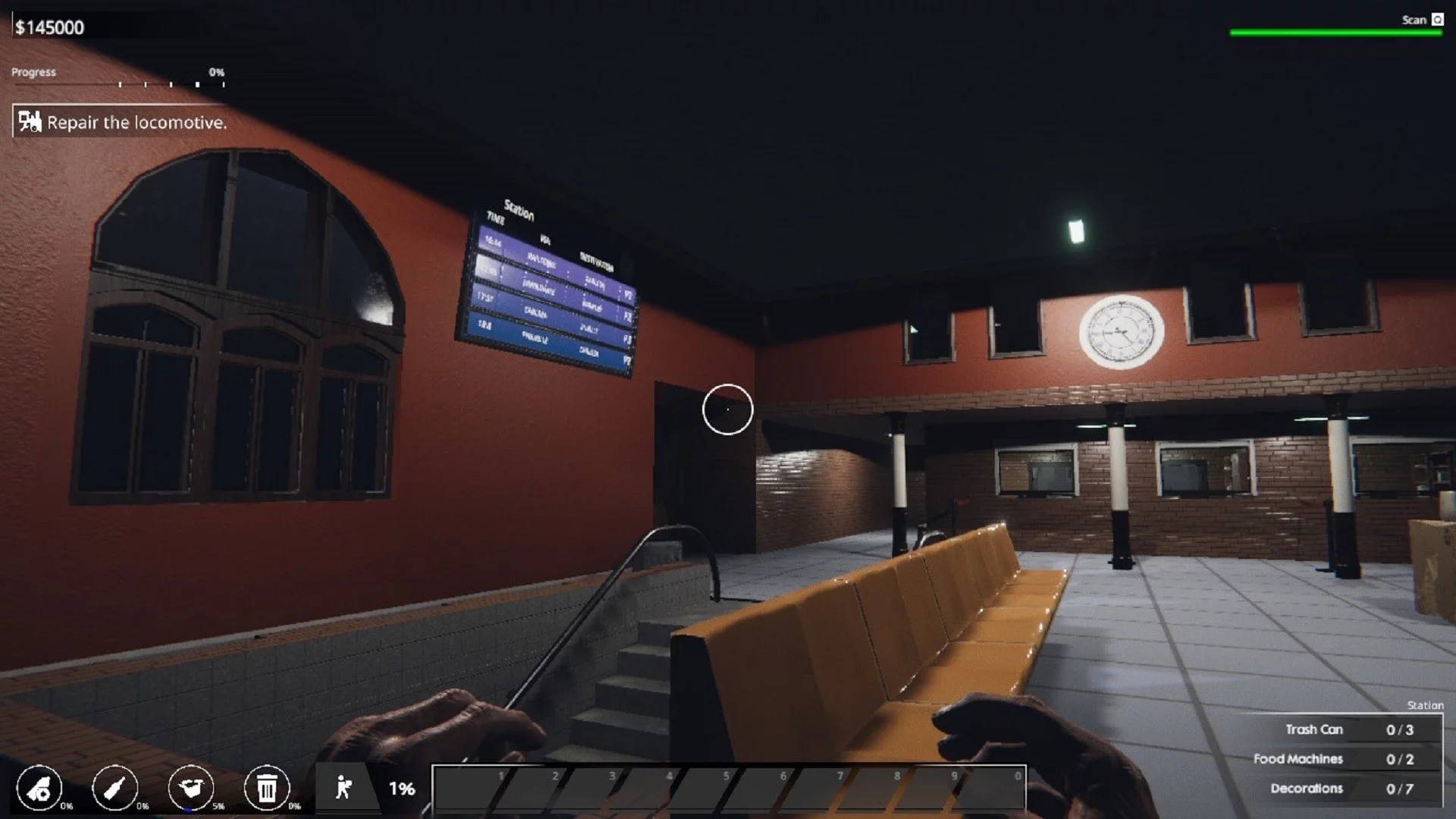 Изображение игры: Train Station Renovation