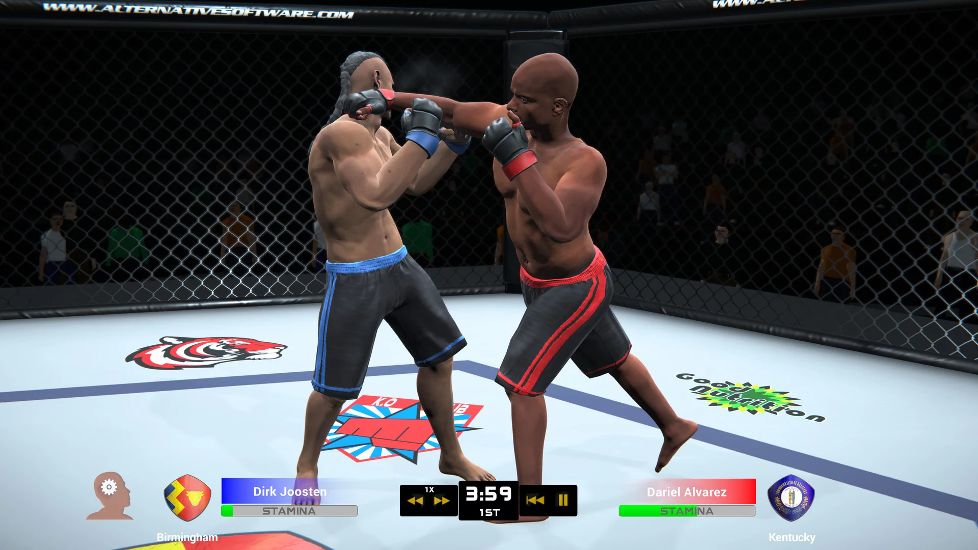 Изображение игры: MMA Team Manager