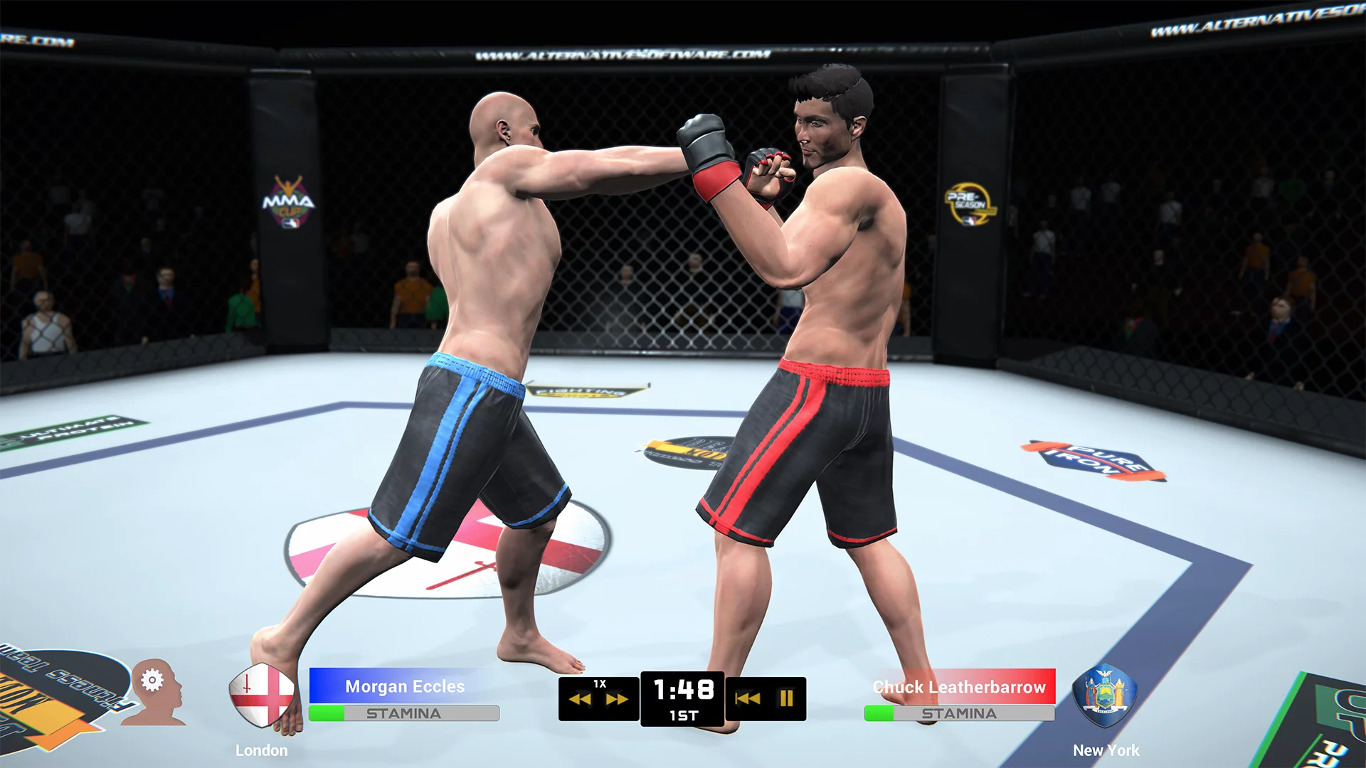 Изображение игры: MMA Team Manager