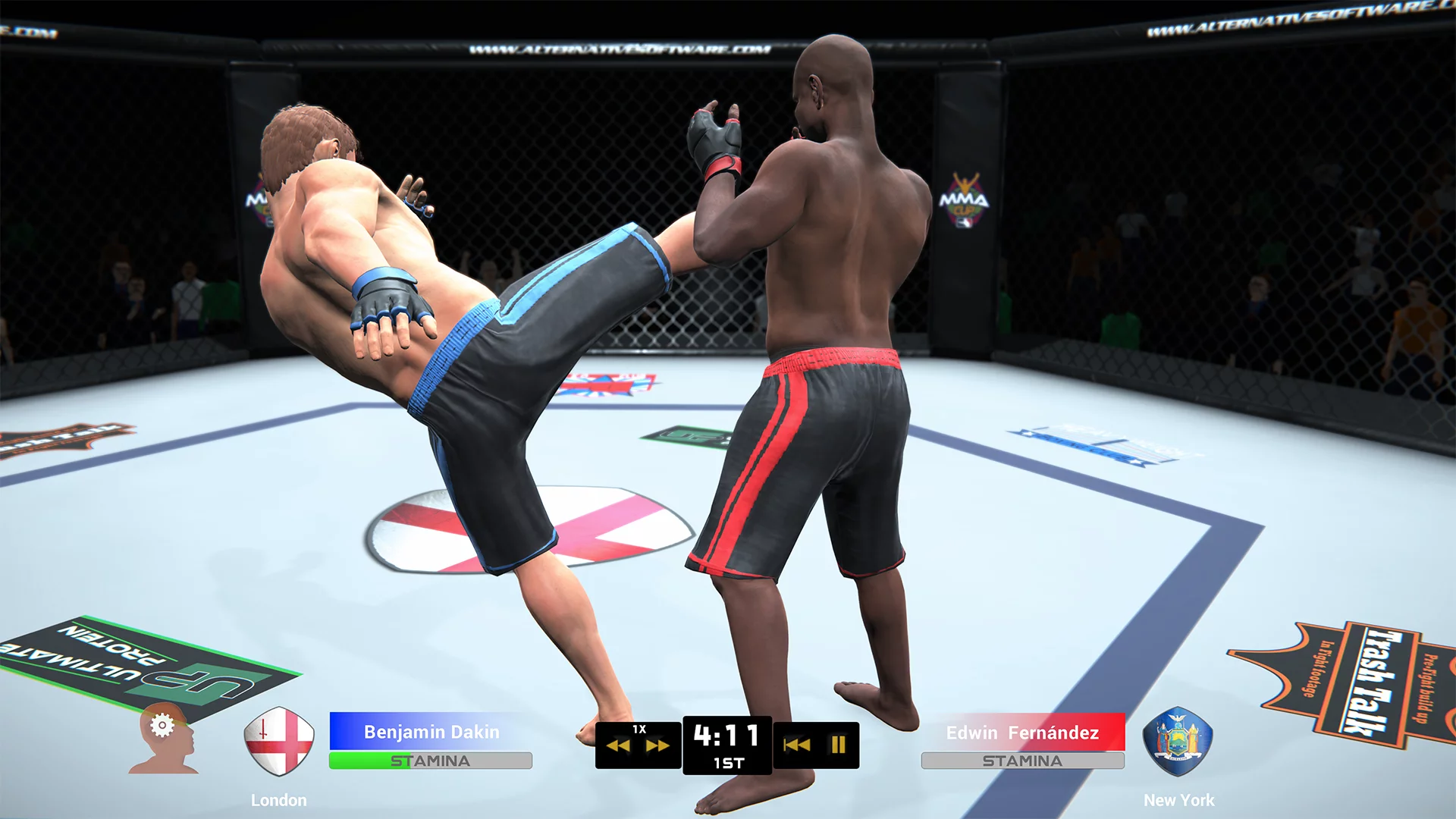 Изображение игры: MMA Team Manager