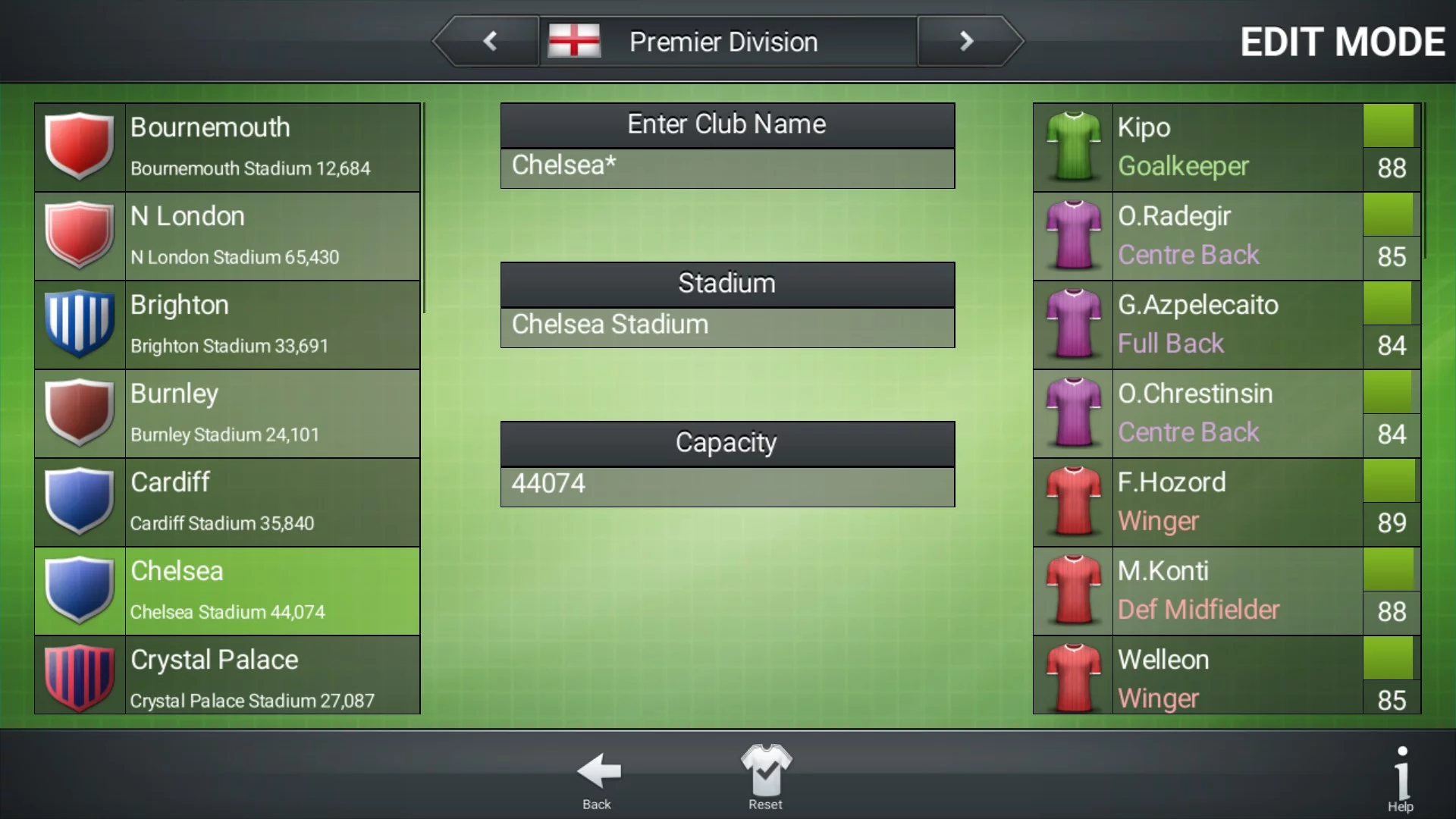 Изображение игры: Football Director 2019