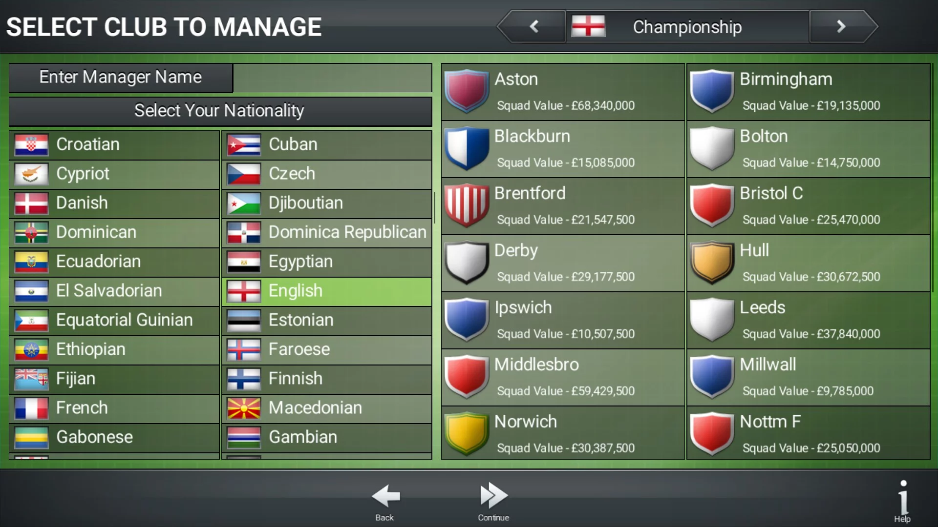 Изображение игры: Football Director 2019