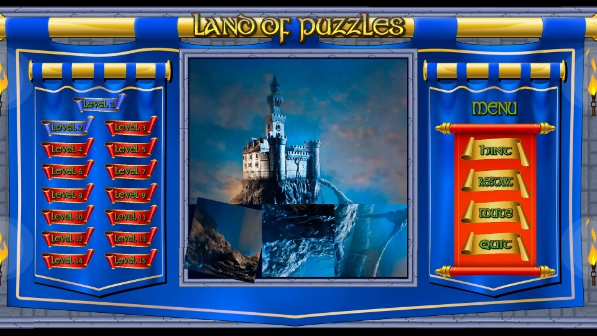 Изображение игры: Land of Puzzles: Castles