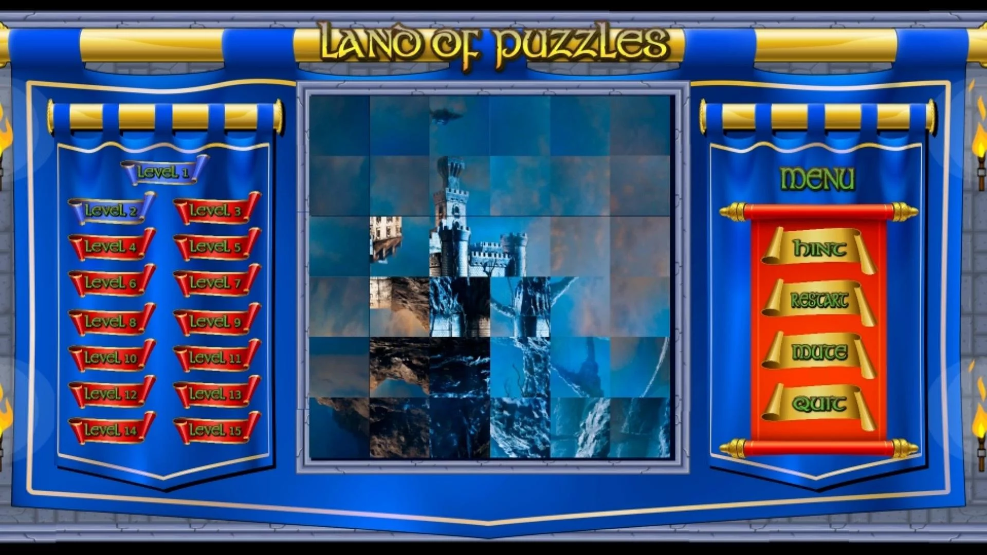 Изображение игры: Land of Puzzles: Castles