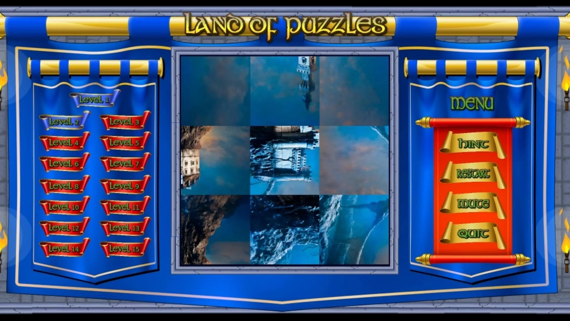 Изображение игры: Land of Puzzles: Castles