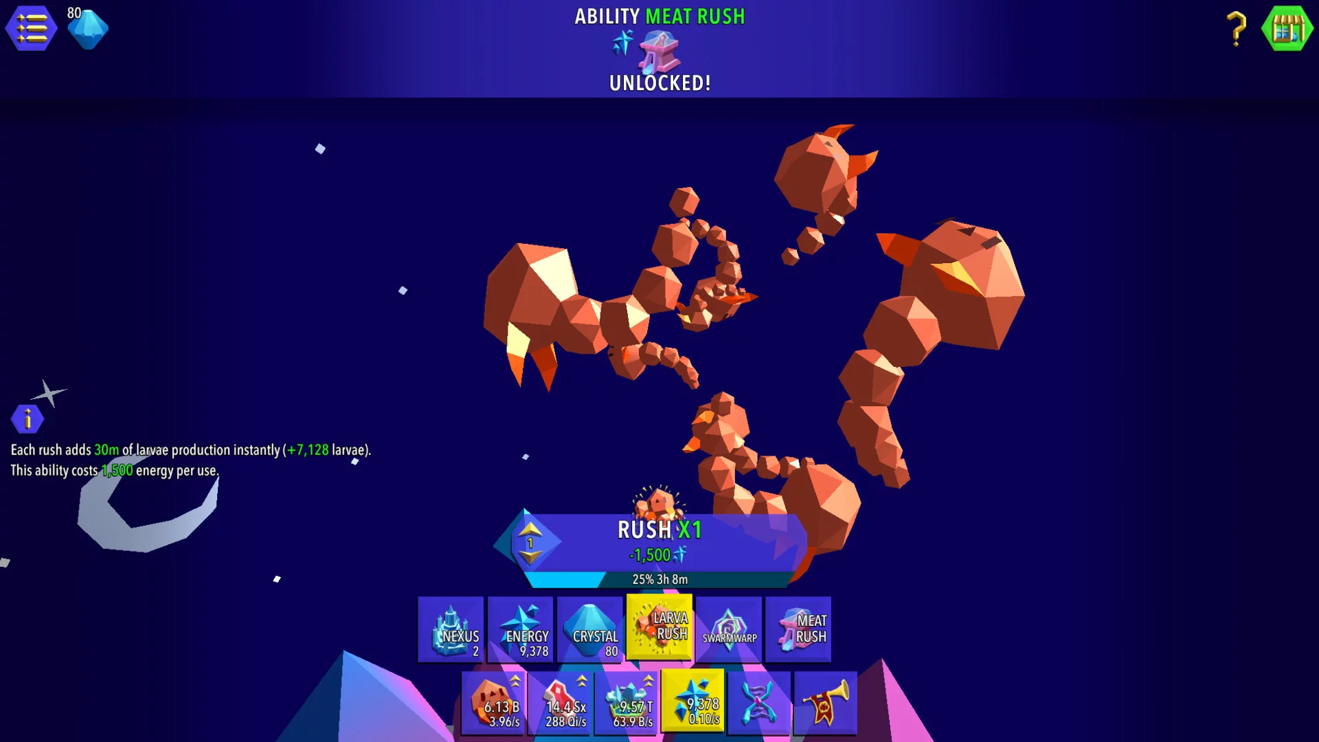 Изображение игры: Swarm Simulator: Evolution