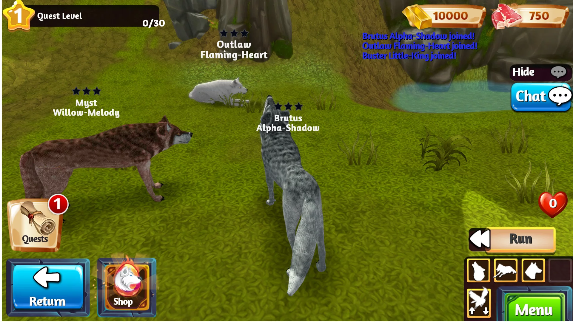 Изображение игры: Wolf: The Evolution Story