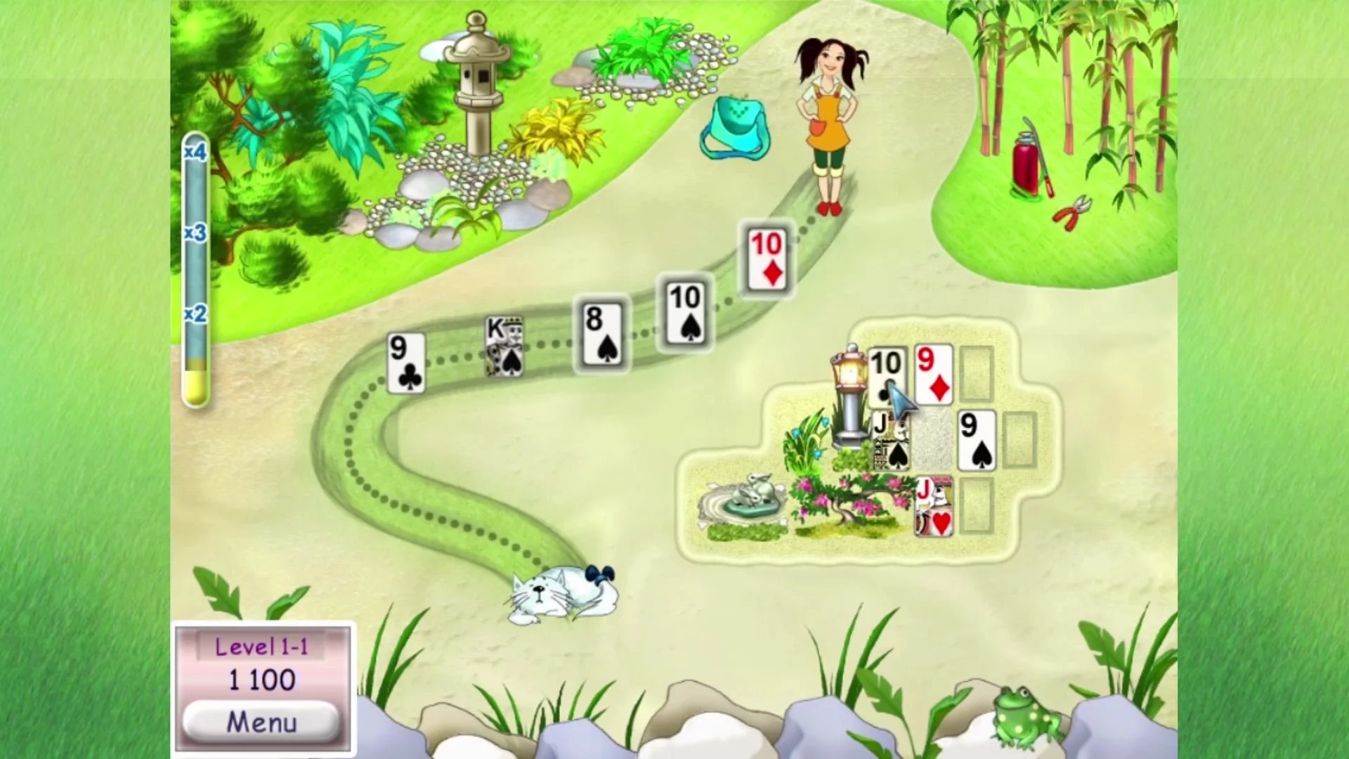 Изображение игры: Koi Solitaire