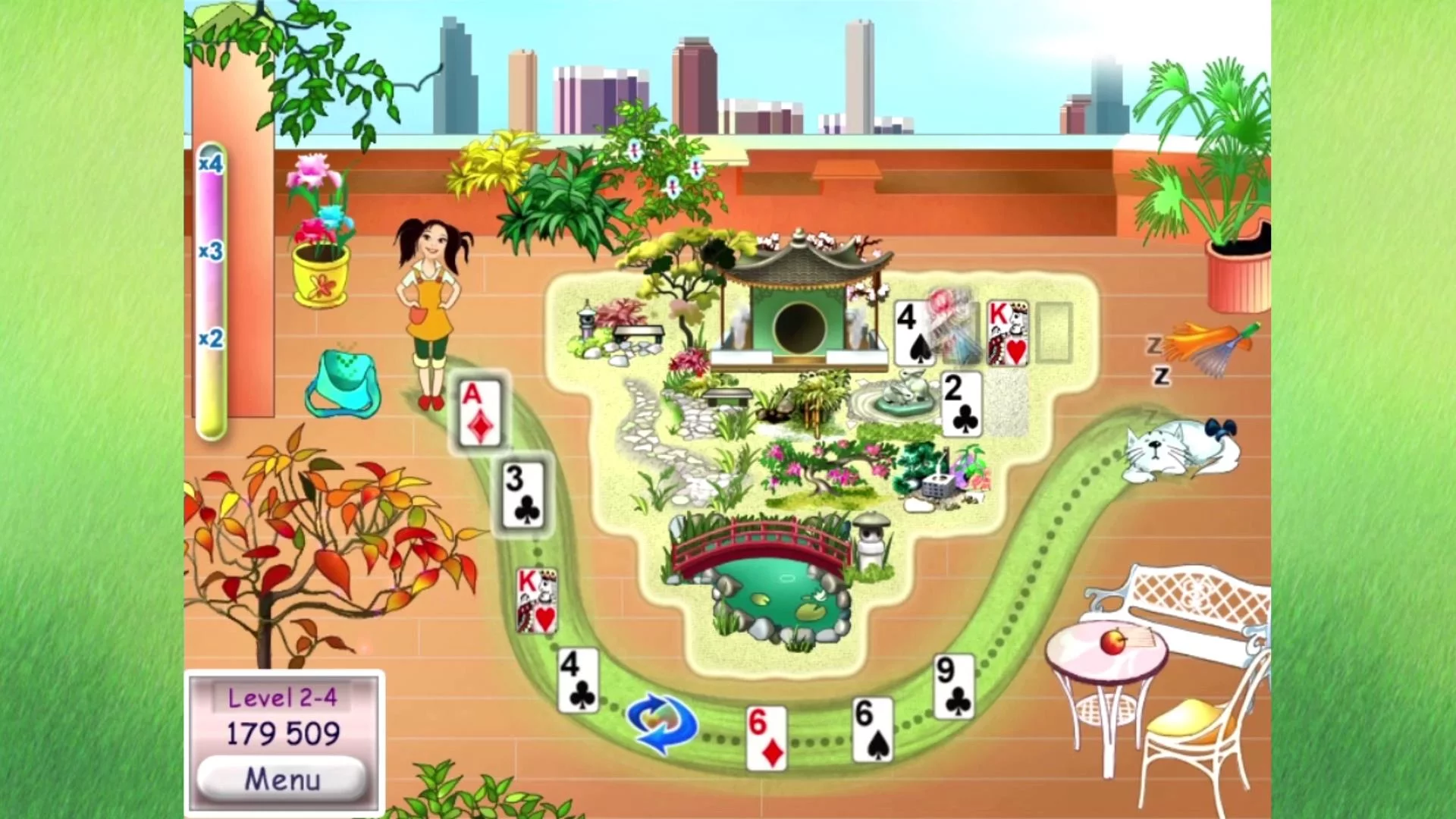 Изображение игры: Koi Solitaire