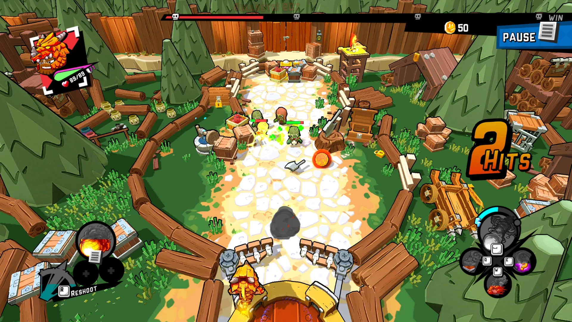 Изображение игры: Zombie Rollerz: Pinball Heroes