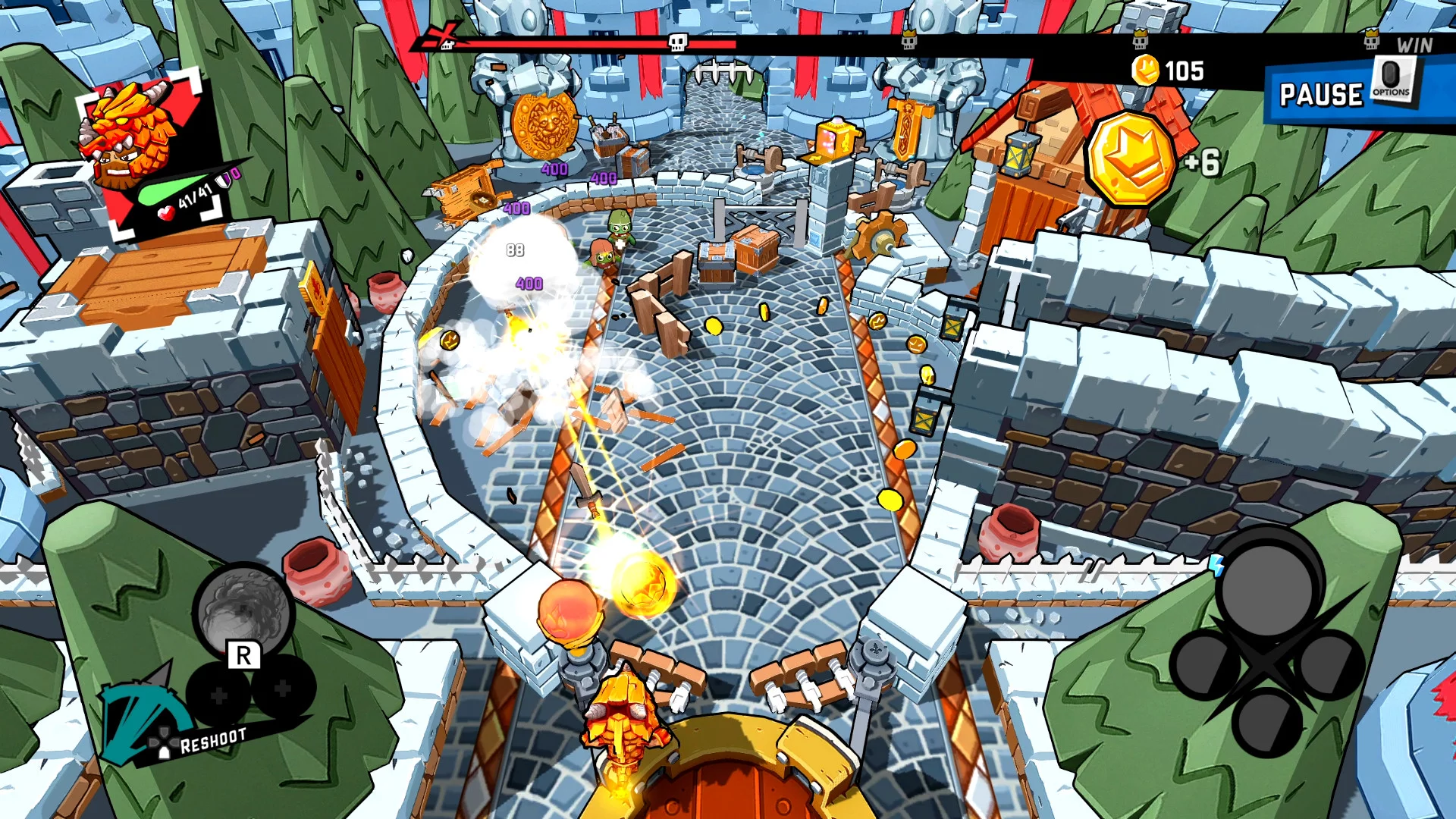Изображение игры: Zombie Rollerz: Pinball Heroes