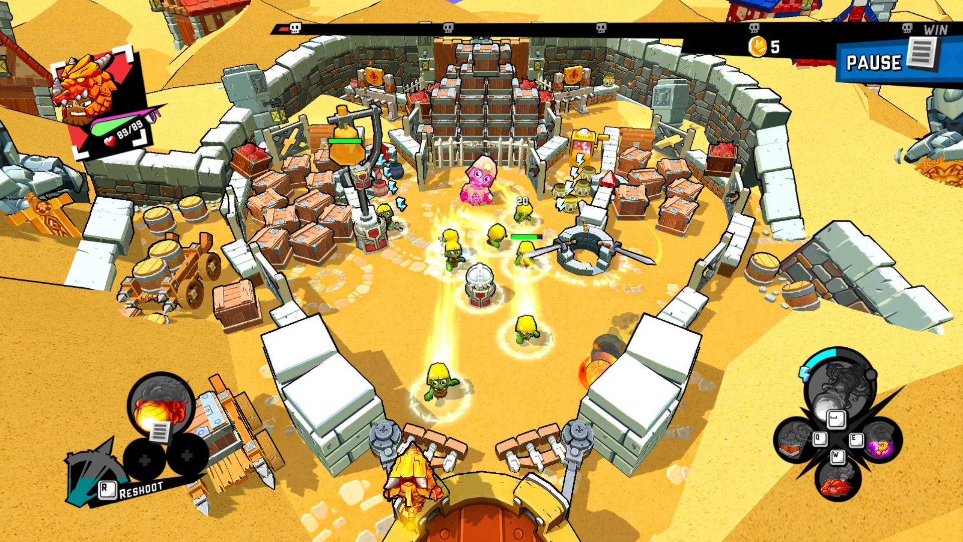 Изображение игры: Zombie Rollerz: Pinball Heroes