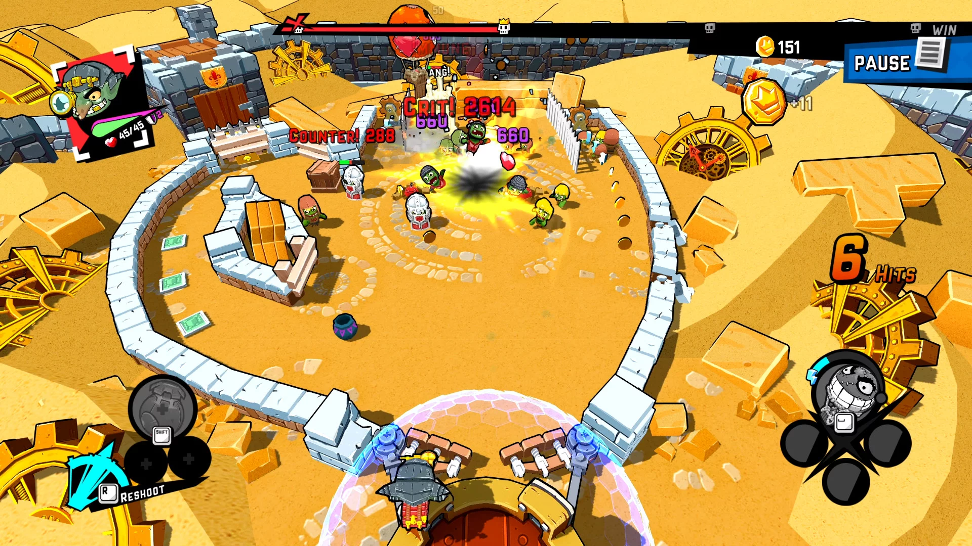 Изображение игры: Zombie Rollerz: Pinball Heroes