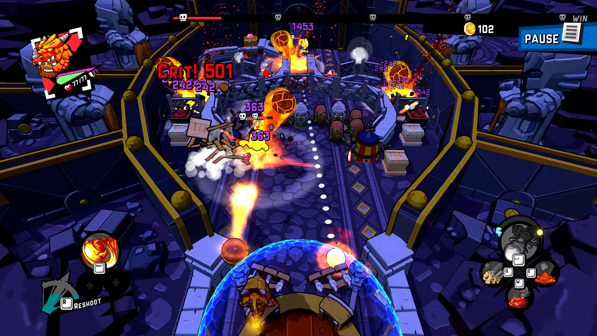 Изображение игры: Zombie Rollerz: Pinball Heroes