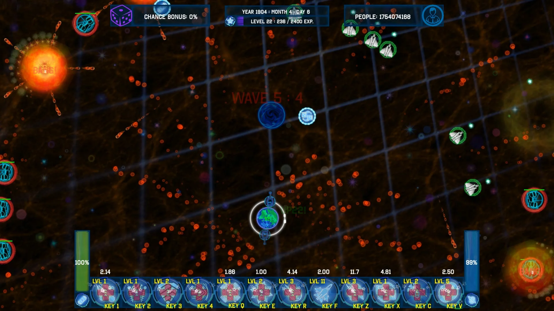 Изображение игры: The planet's rescuer