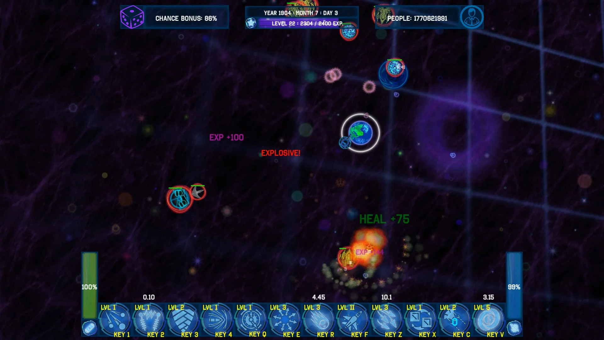 Изображение игры: The planet's rescuer