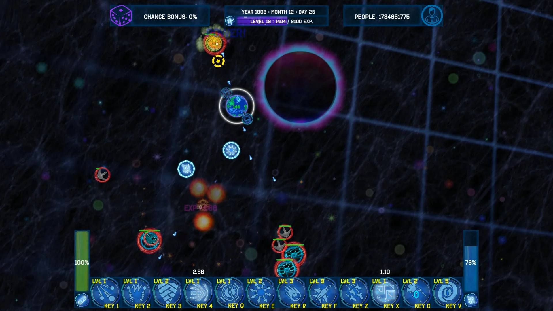 Изображение игры: The planet's rescuer