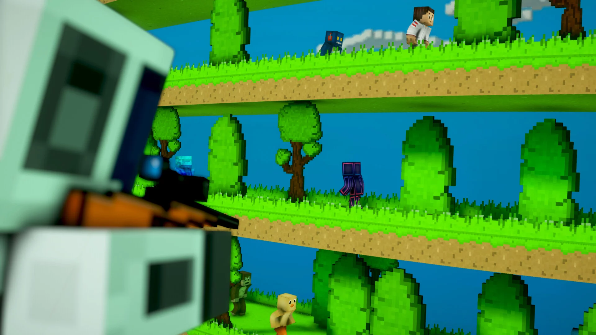 Изображение игры: Pixel Strike 3D