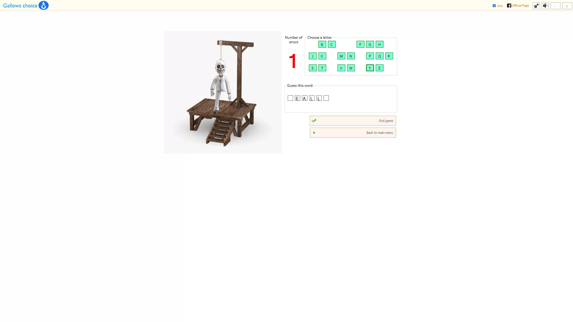 Изображение игры: Gallows Choice