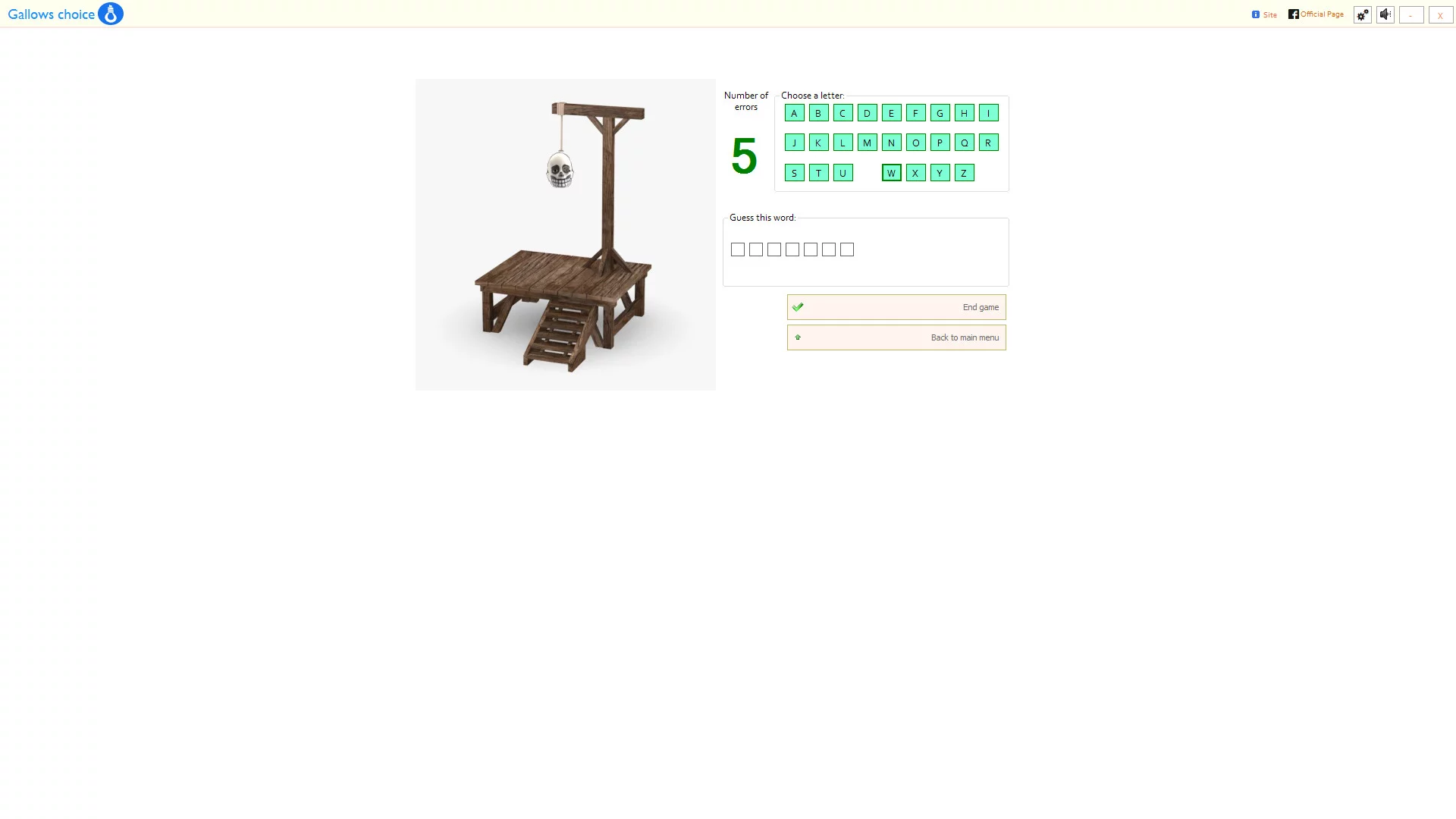 Изображение игры: Gallows Choice