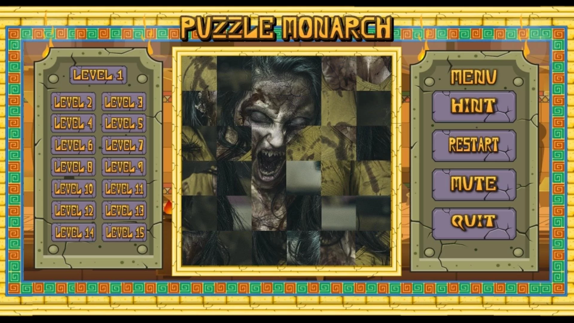 Изображение игры: Puzzle Monarch: Zombie