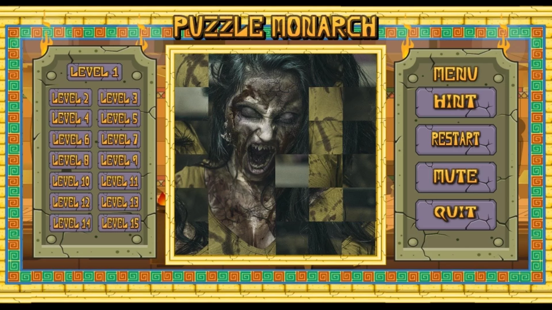 Изображение игры: Puzzle Monarch: Zombie