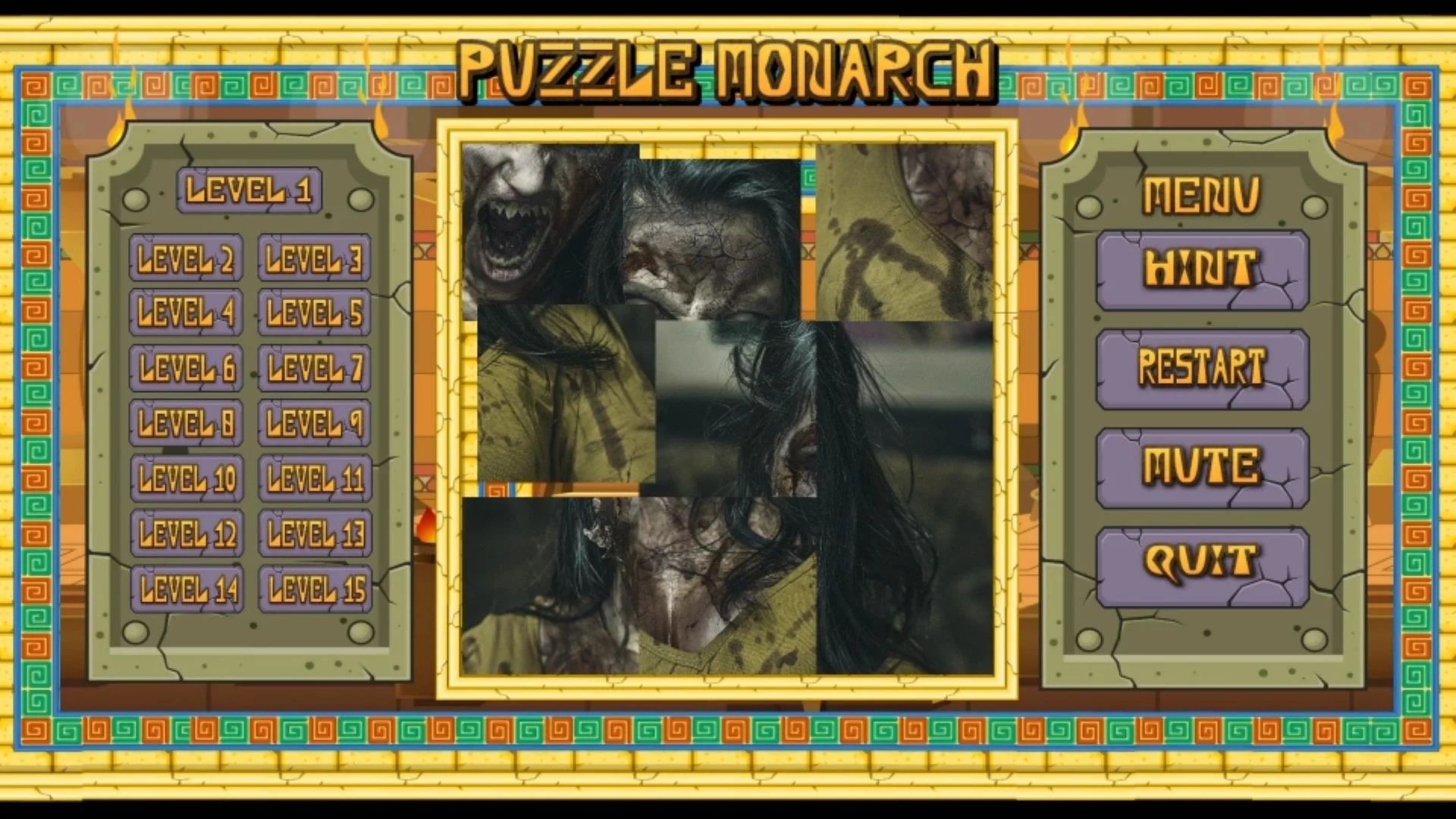 Изображение игры: Puzzle Monarch: Zombie
