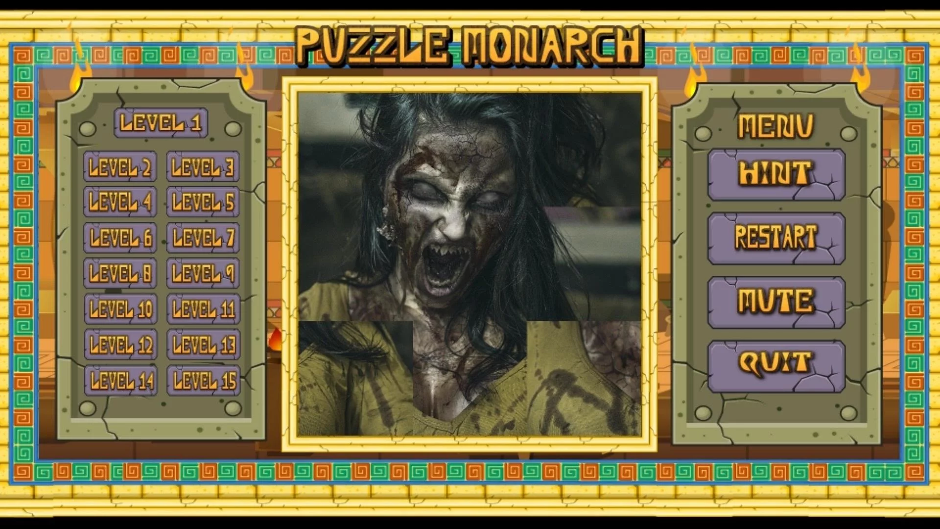 Изображение игры: Puzzle Monarch: Zombie