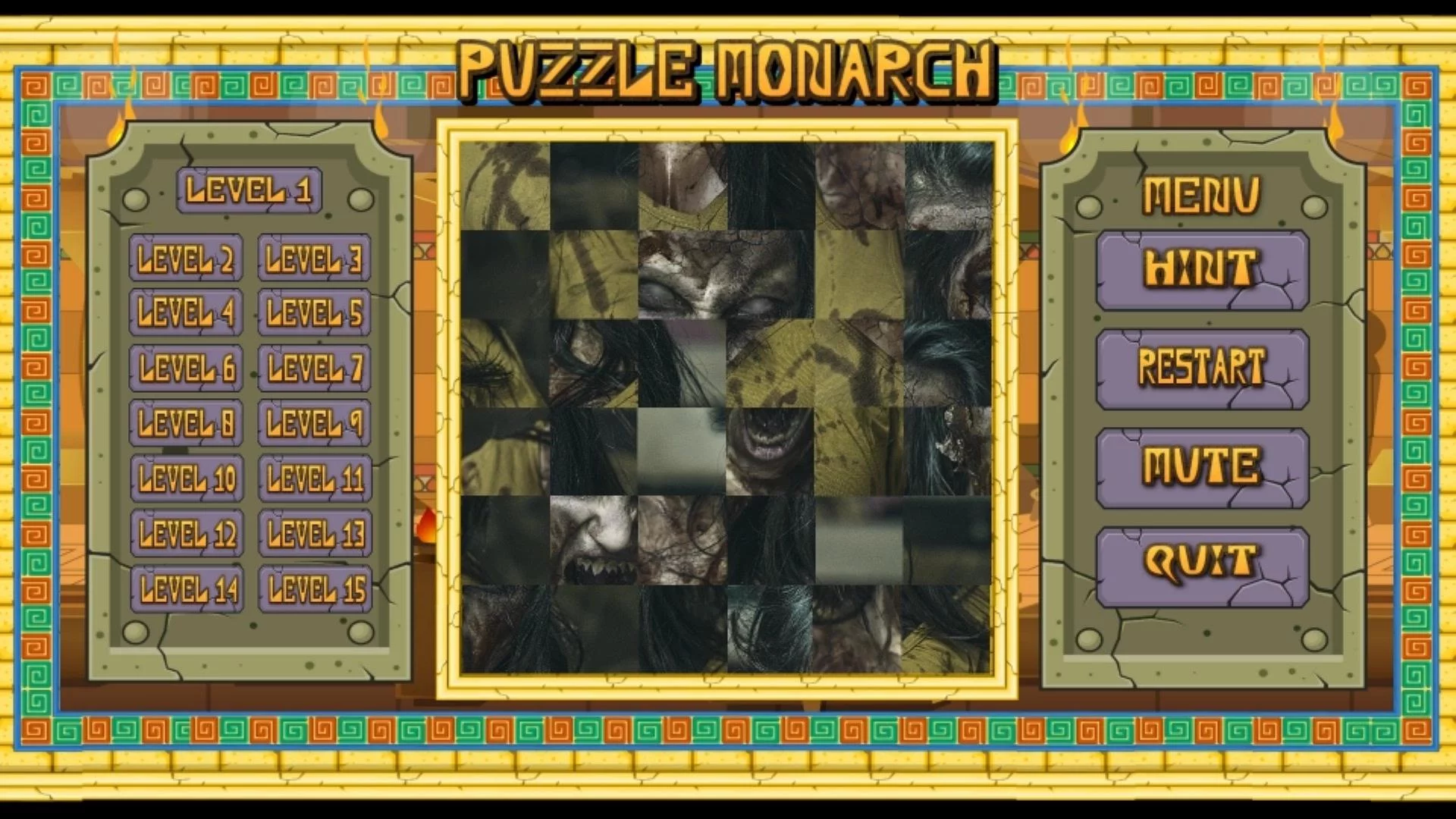 Изображение игры: Puzzle Monarch: Zombie